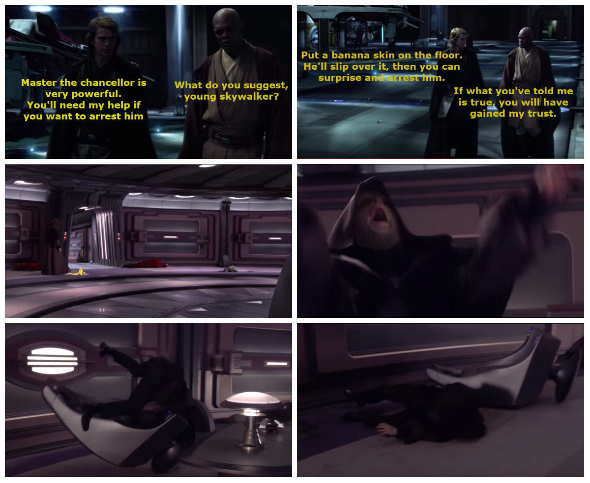 If only Mace Windu had listened to Anakin... r/PrequelMemes