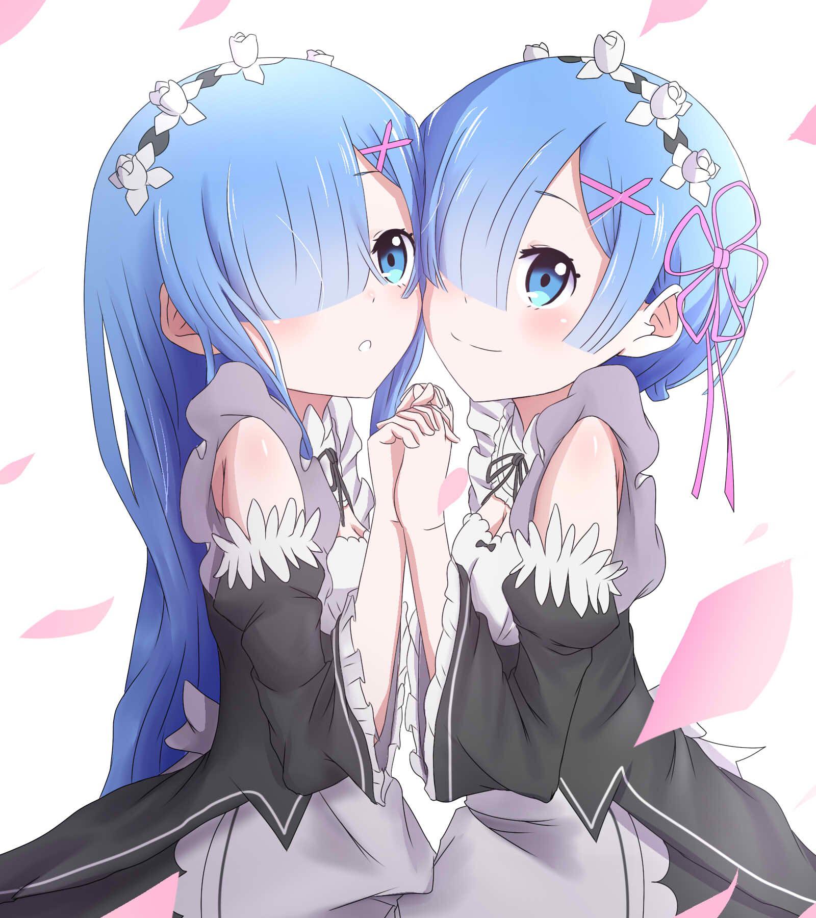 Long hair Rem and Short hair Rem ) LongHairedRem