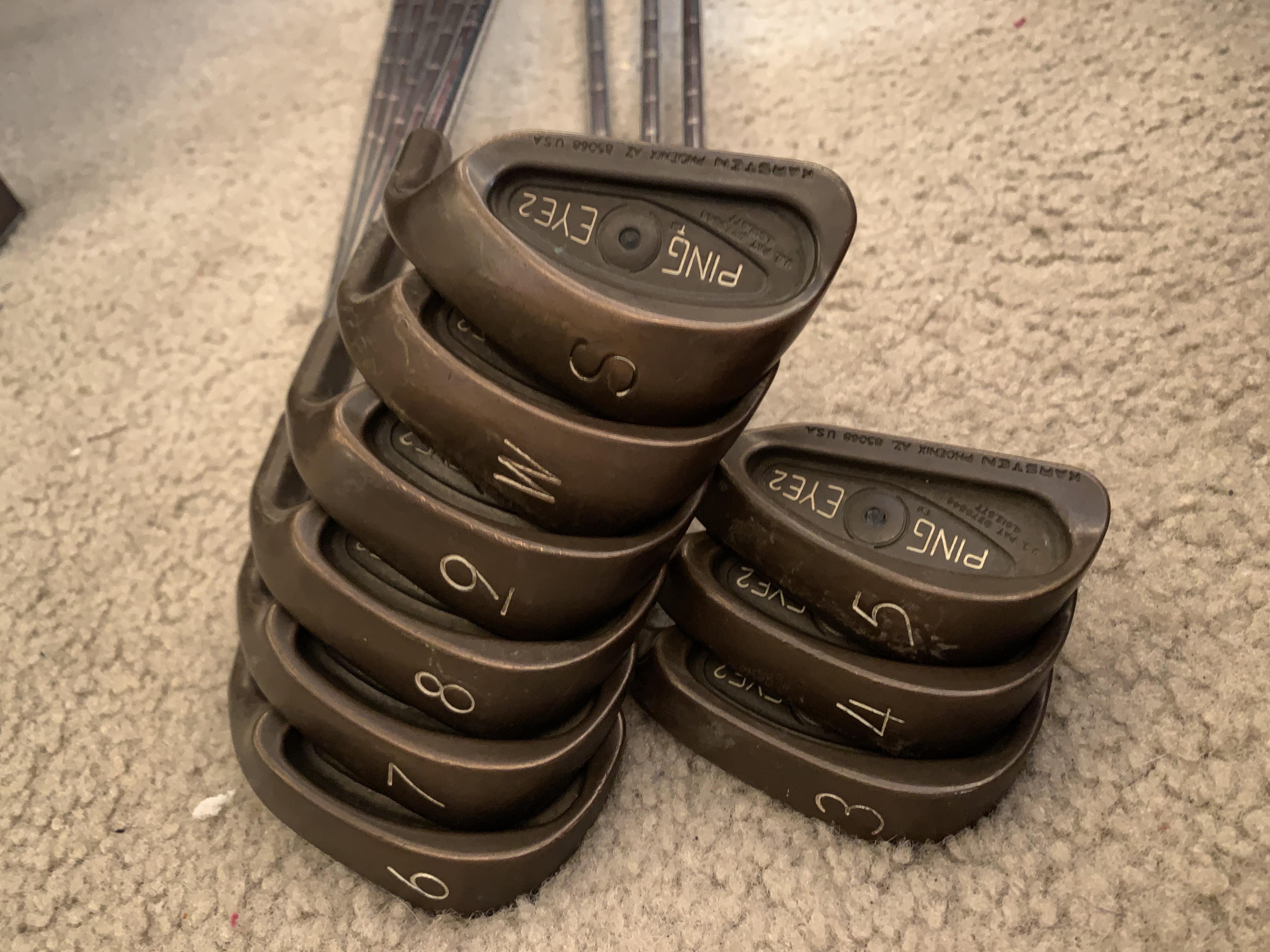 Ping Eye 2 Beryllium Copper Golf Irons (1980’s) r/BuyItForLife