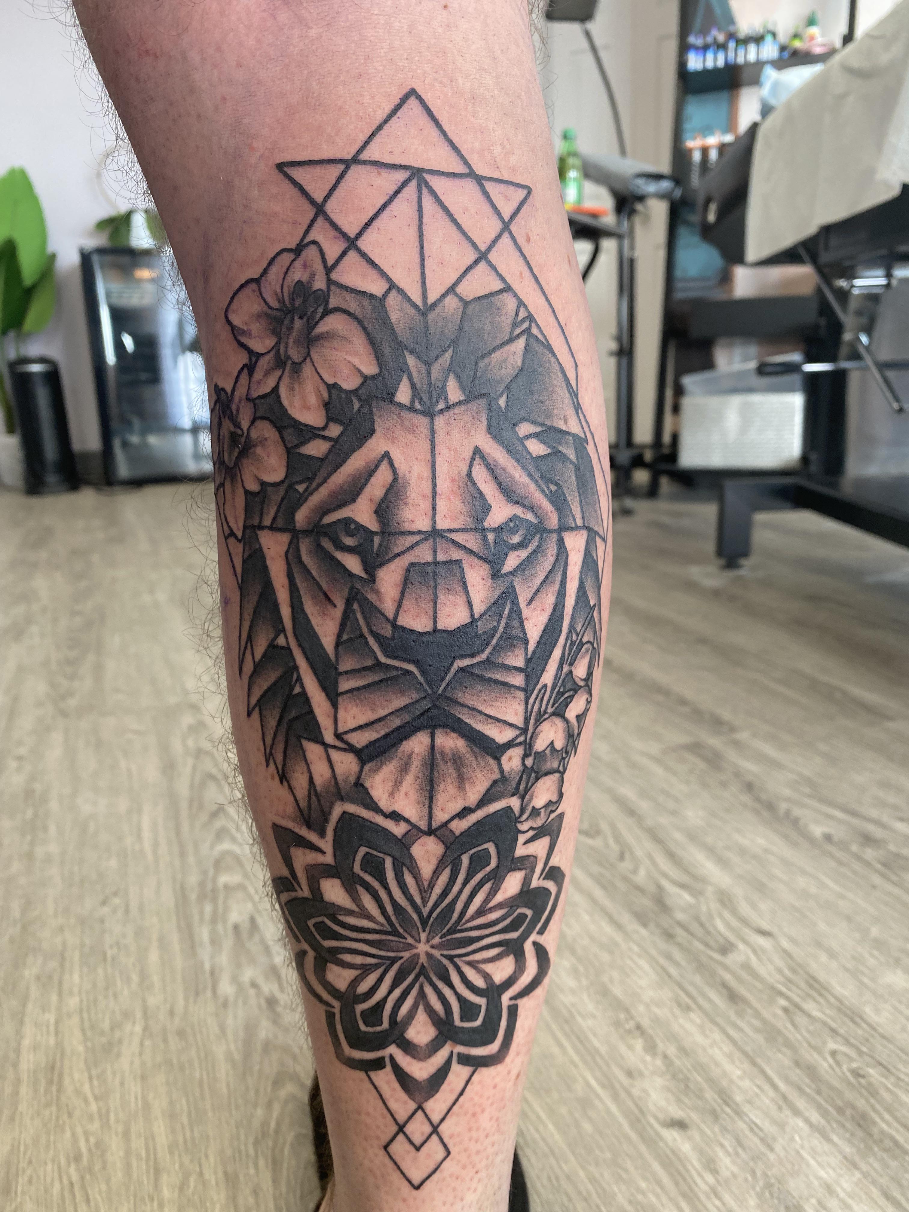 First tattoo done by Anna at Grimmauld Place, Kitchener, Ontario r