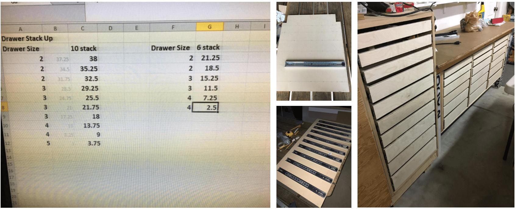 Ho sh..... Finally finished the crazy drawer jobs... I don't want to