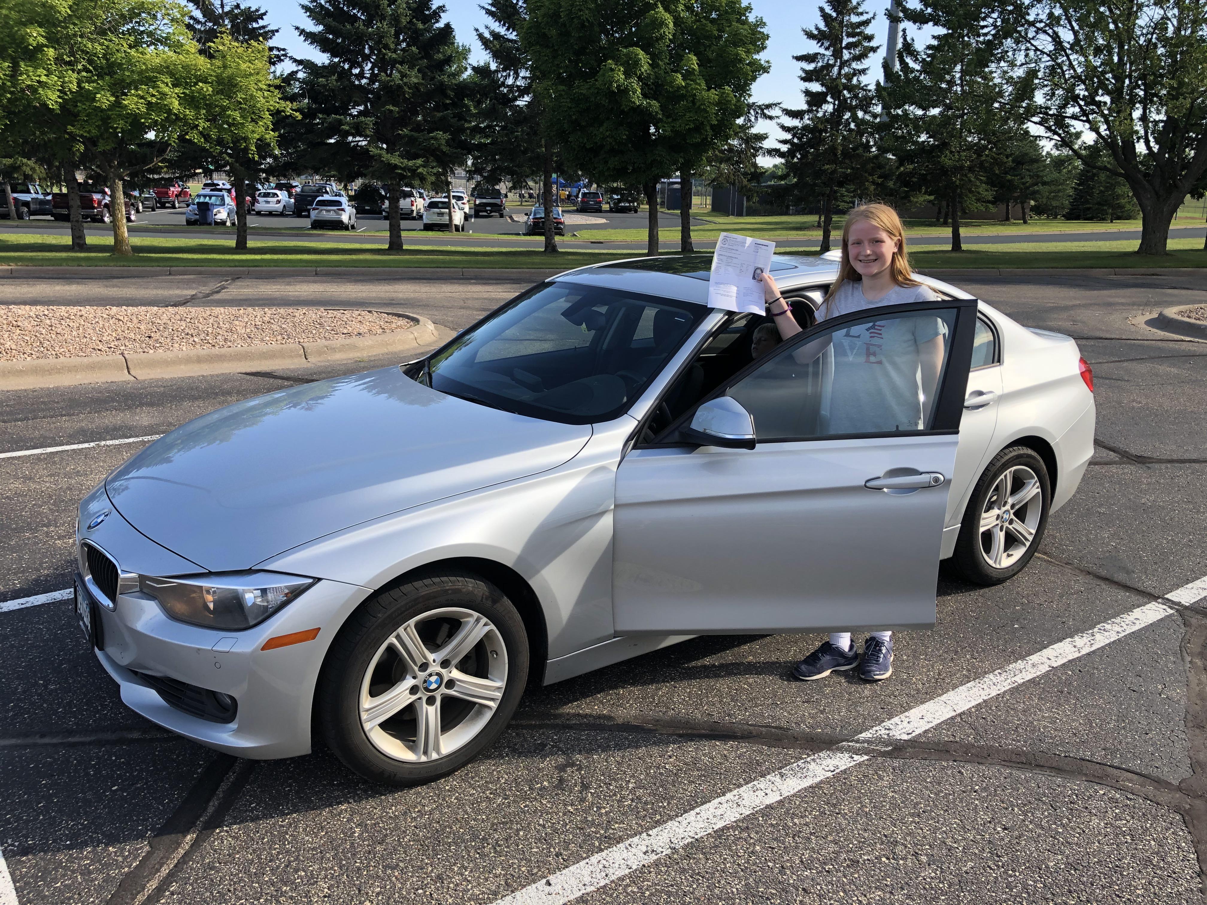 Pretty lucky 15 year old for a first drive ever! I know a 328xi isn’t