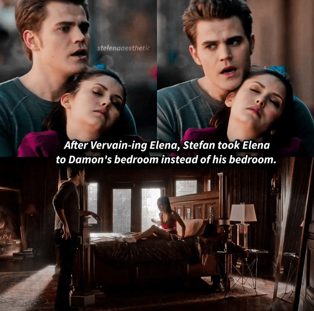 Vampire Diaries Elena And Damon