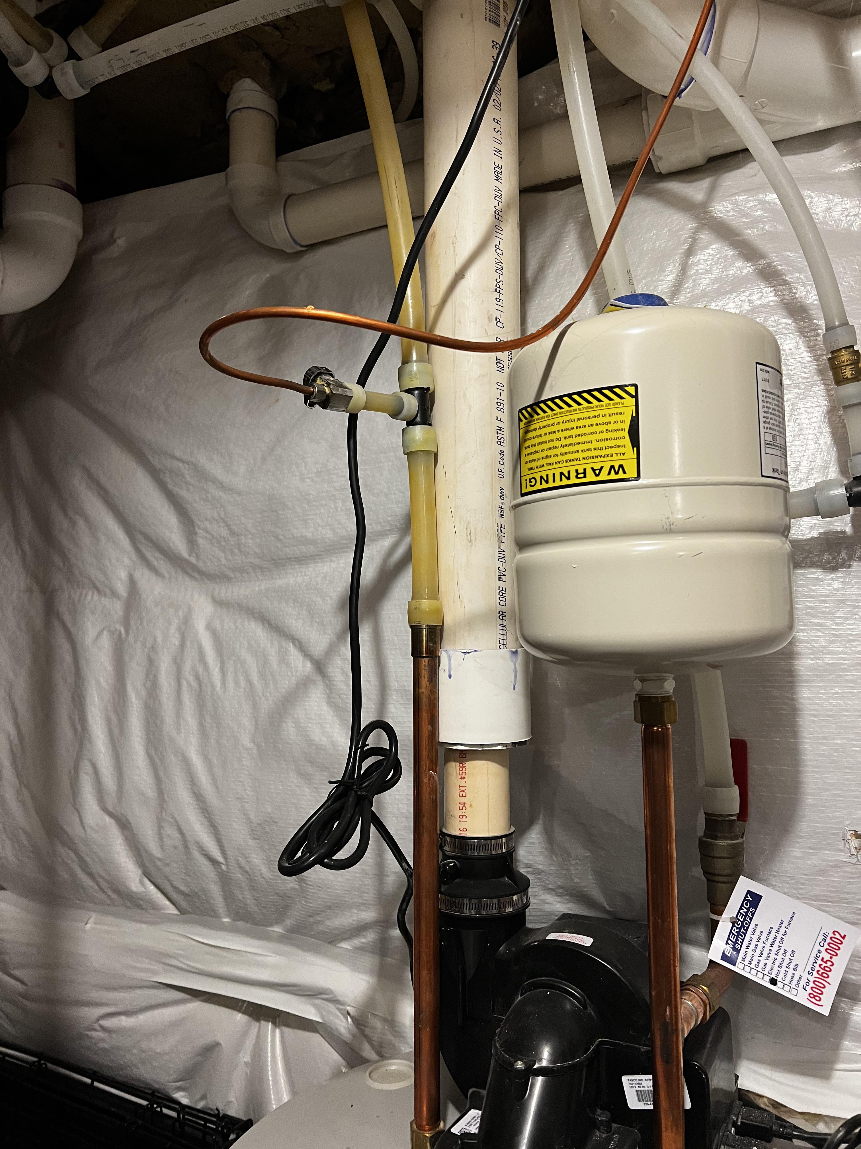 Discolored hot water line r/Plumbing