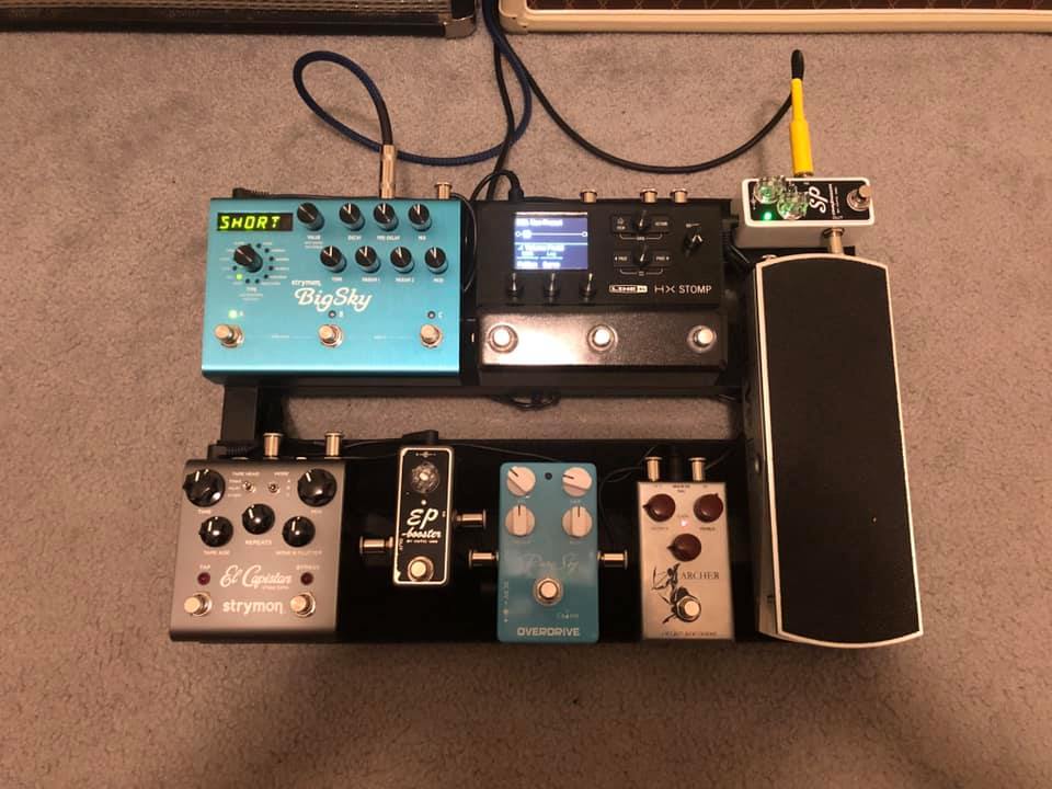 Finished my HX Stomp board. Keeping the full Helix for now, we will see
