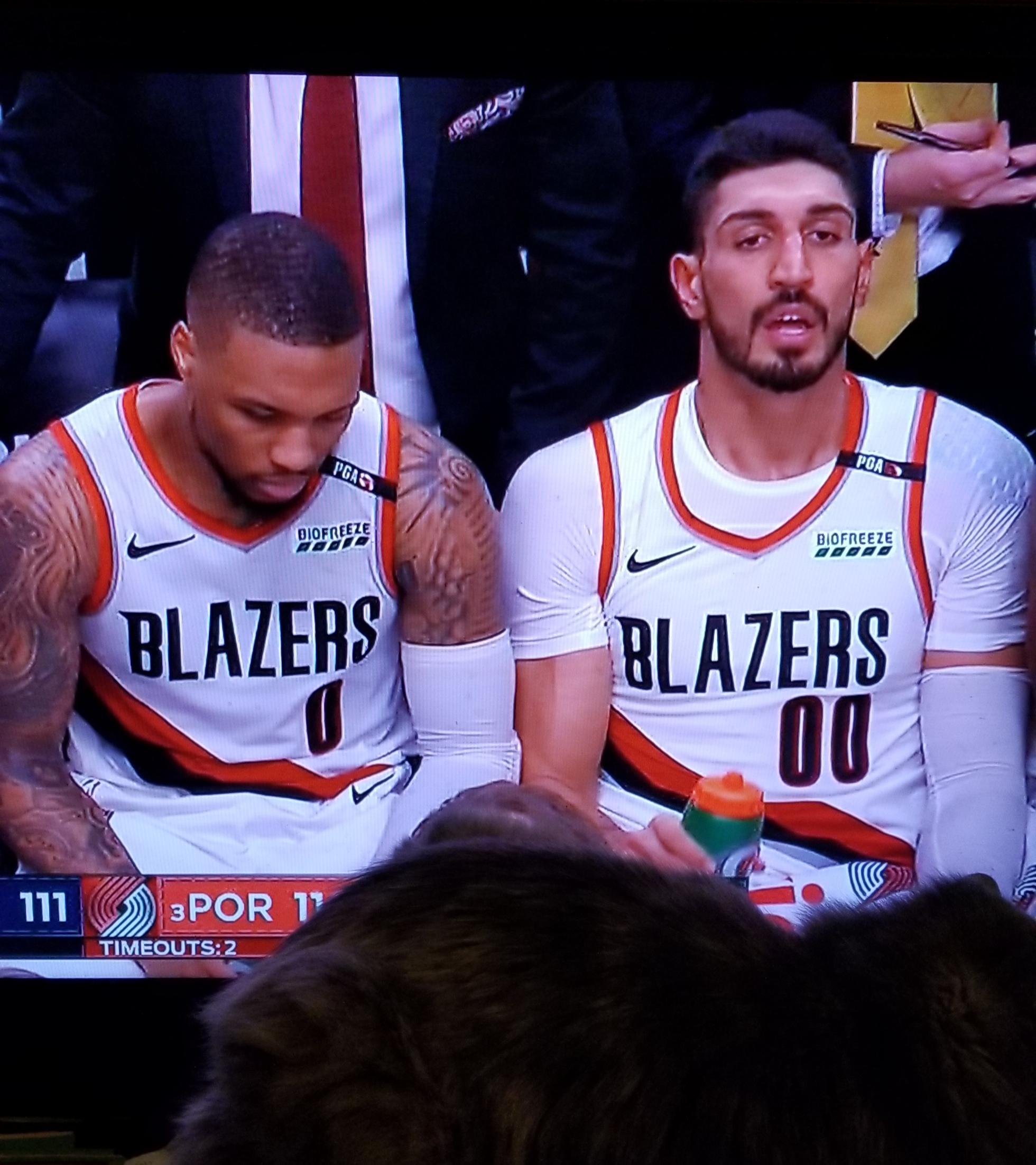 Portland (NBA) currently has players wearing 0 and 00 r