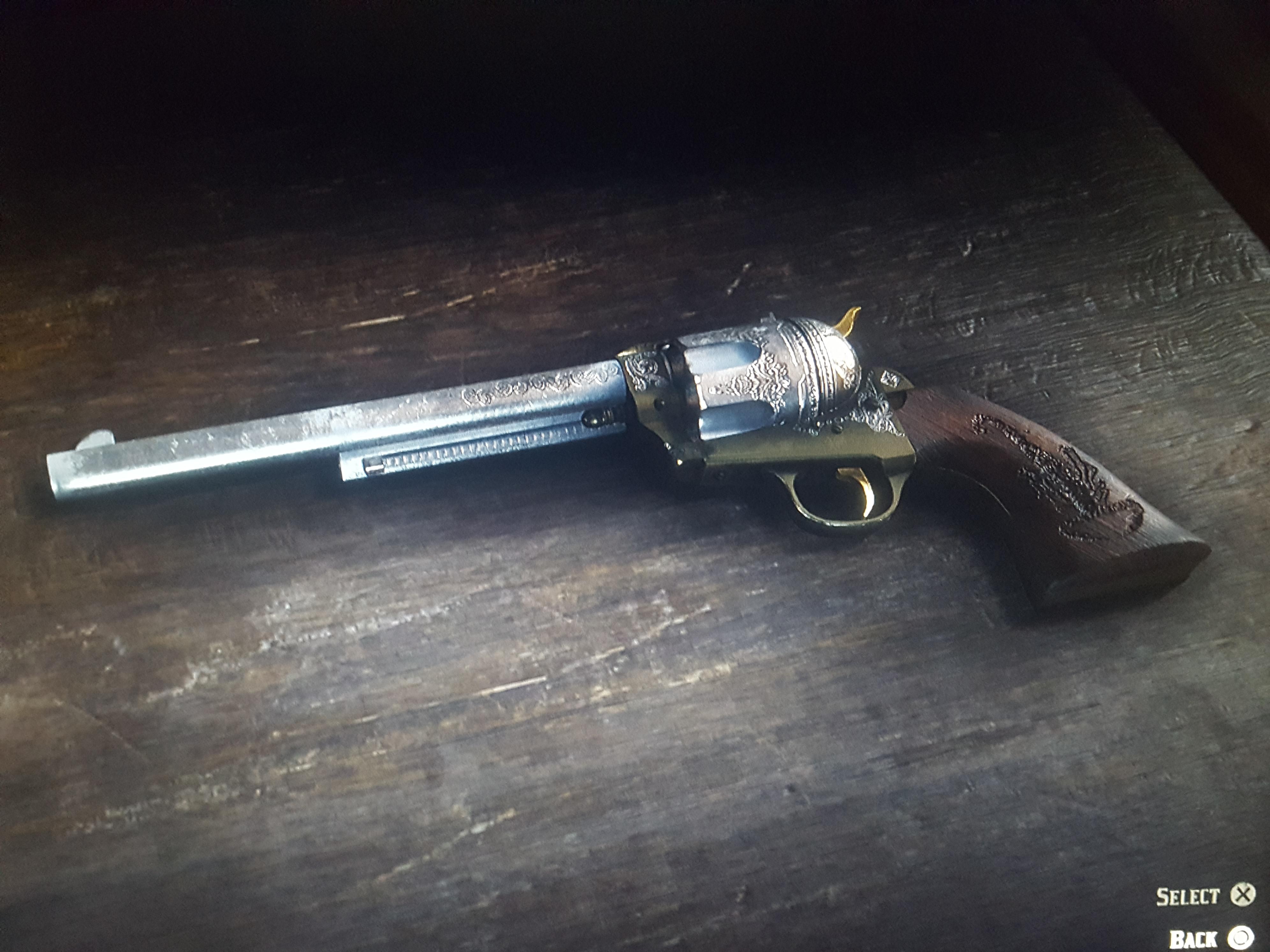 Tried to recreate the Scorpion Revolver from Red Dead Revolver. Close