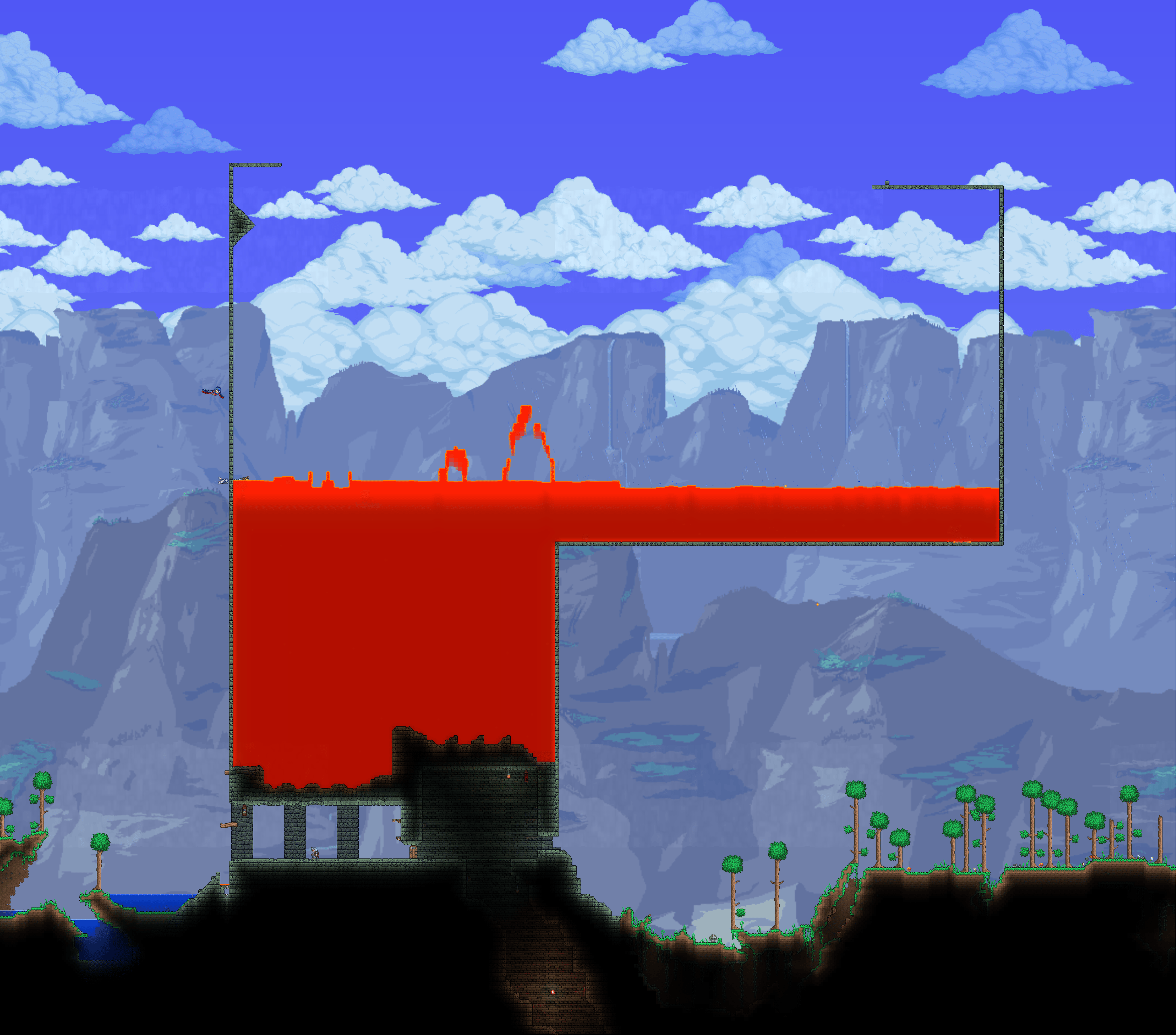 Me and my friend got the lava shark pet and the bottomless water bucket
