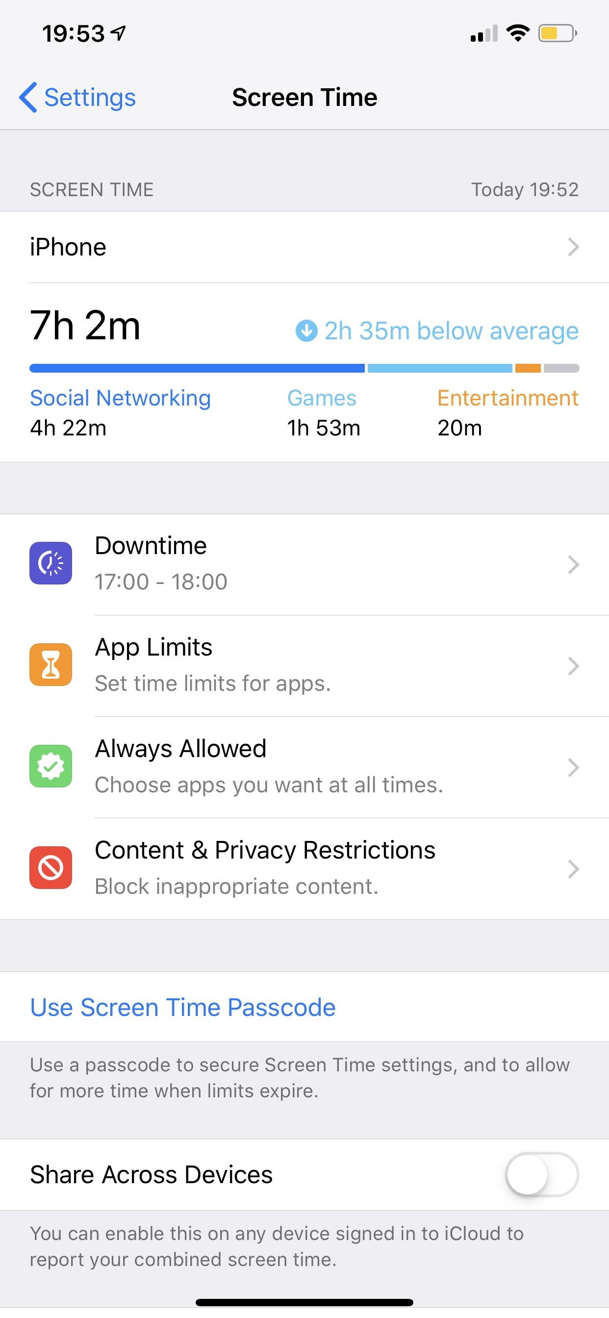 Excuse me , In Downtime (time limit not to use phone except allowed app