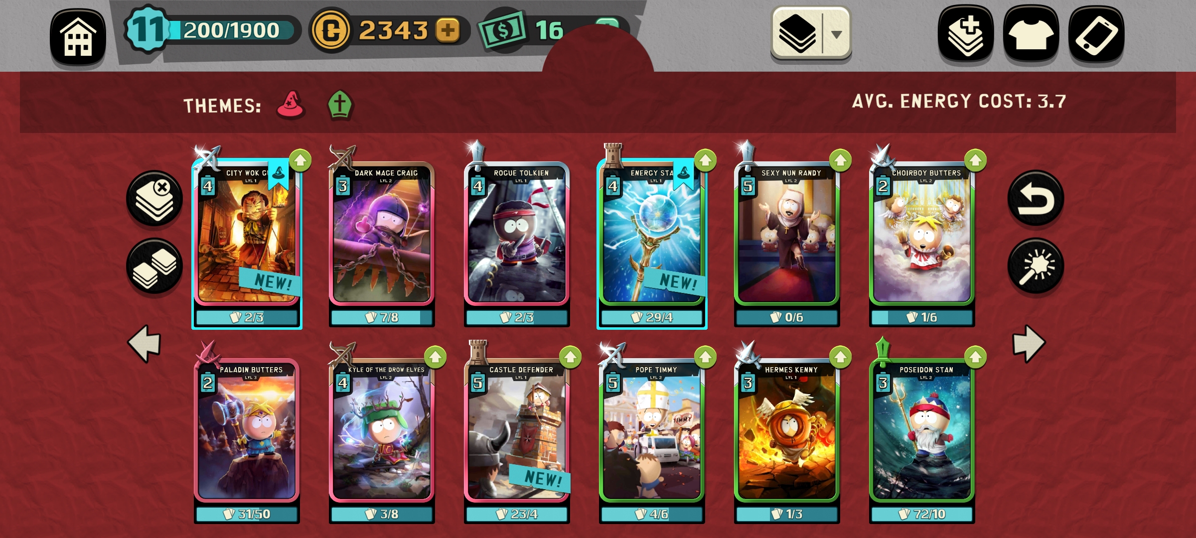 Is my deck good? r/SouthParkPhone