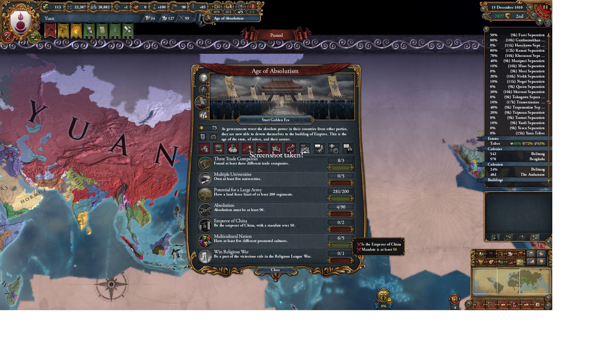 Change in Age of Absolutism r/eu4