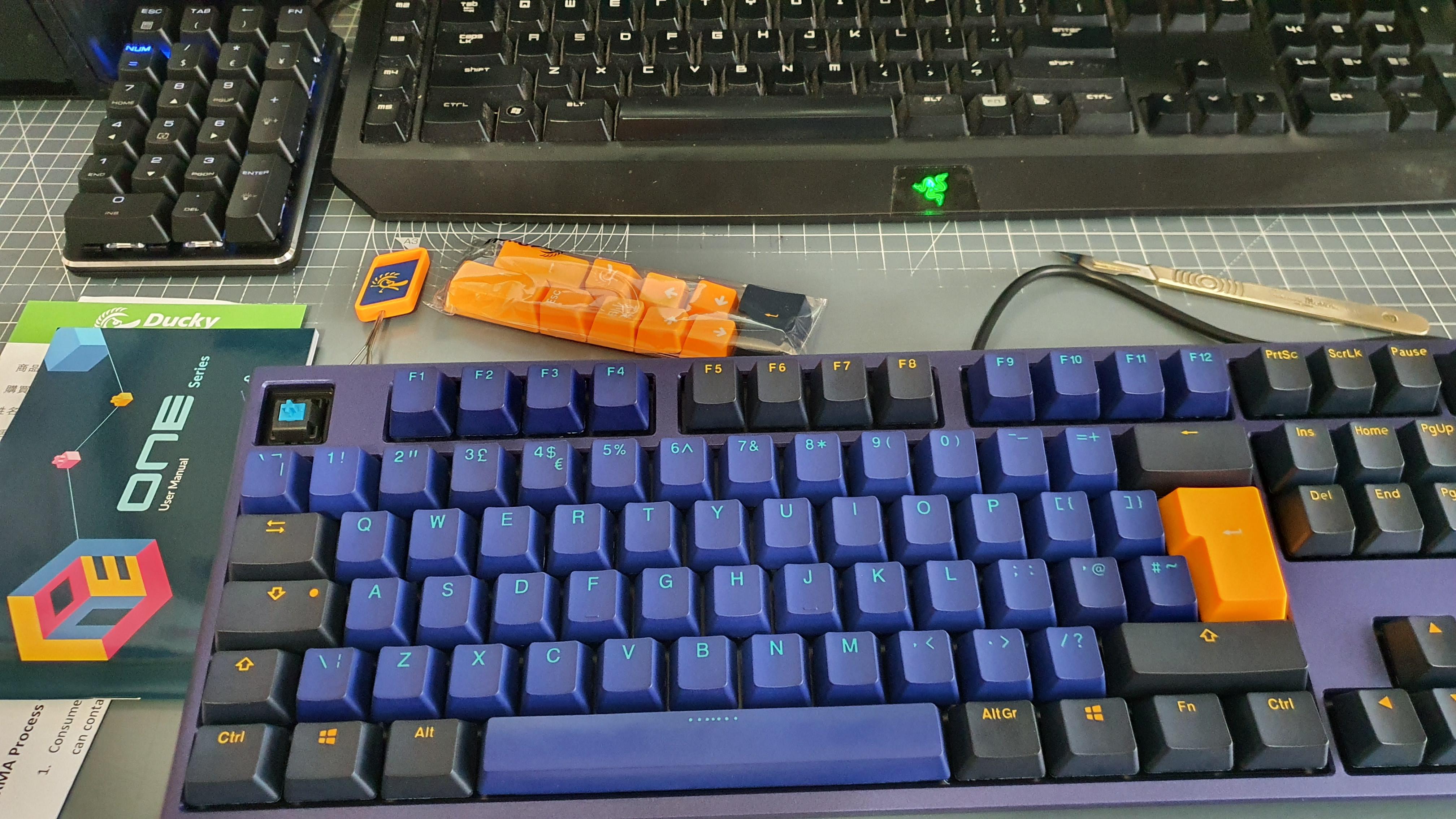 New ducky keyboard arrived a week earlier than expected