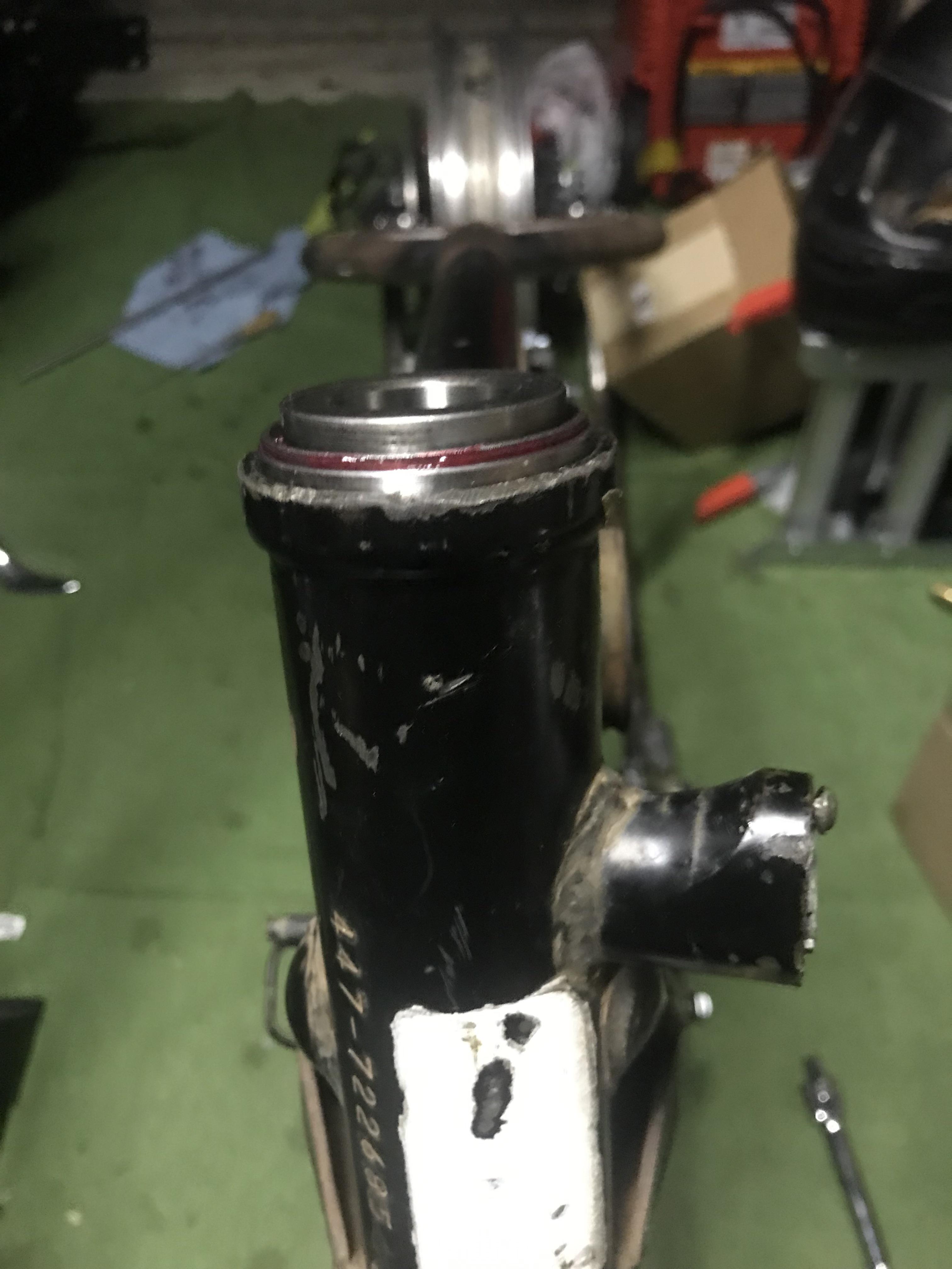 1976 Yamaha XS 650 All Balls tapered bearings upper race r/XS650