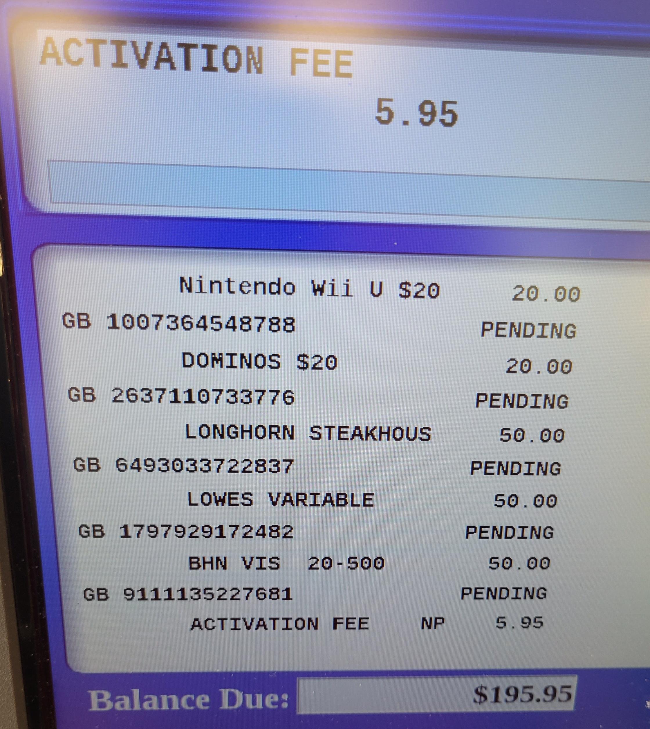 the store I work at still calls cards wii u cards lmao r/wiiu