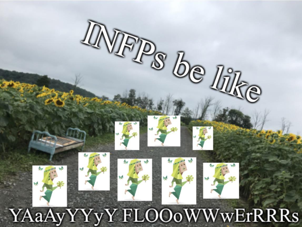 INFP Flower Children r/mbtiwars