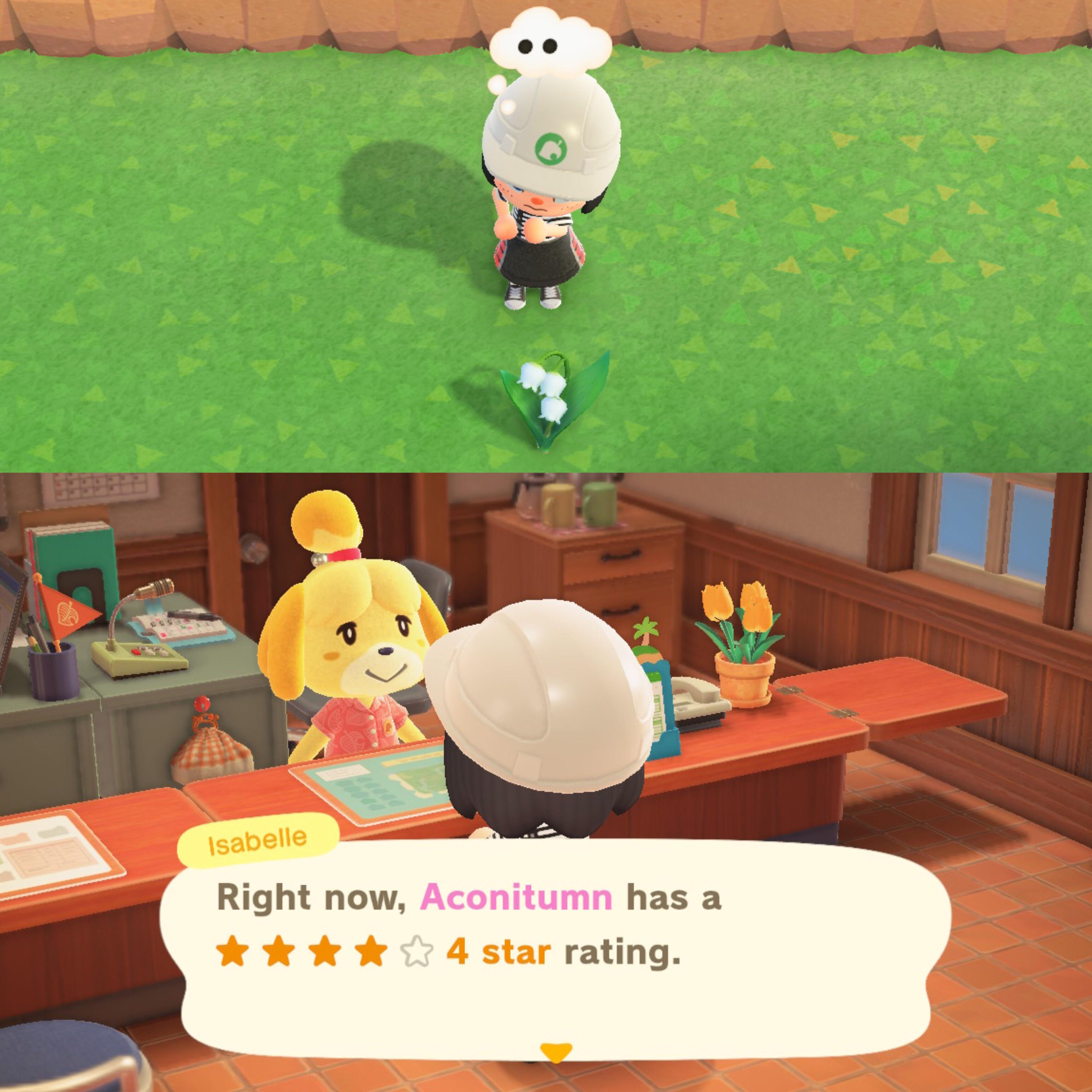 i got the lily of the valley flower today but i’m not a five star island. how?? is there another