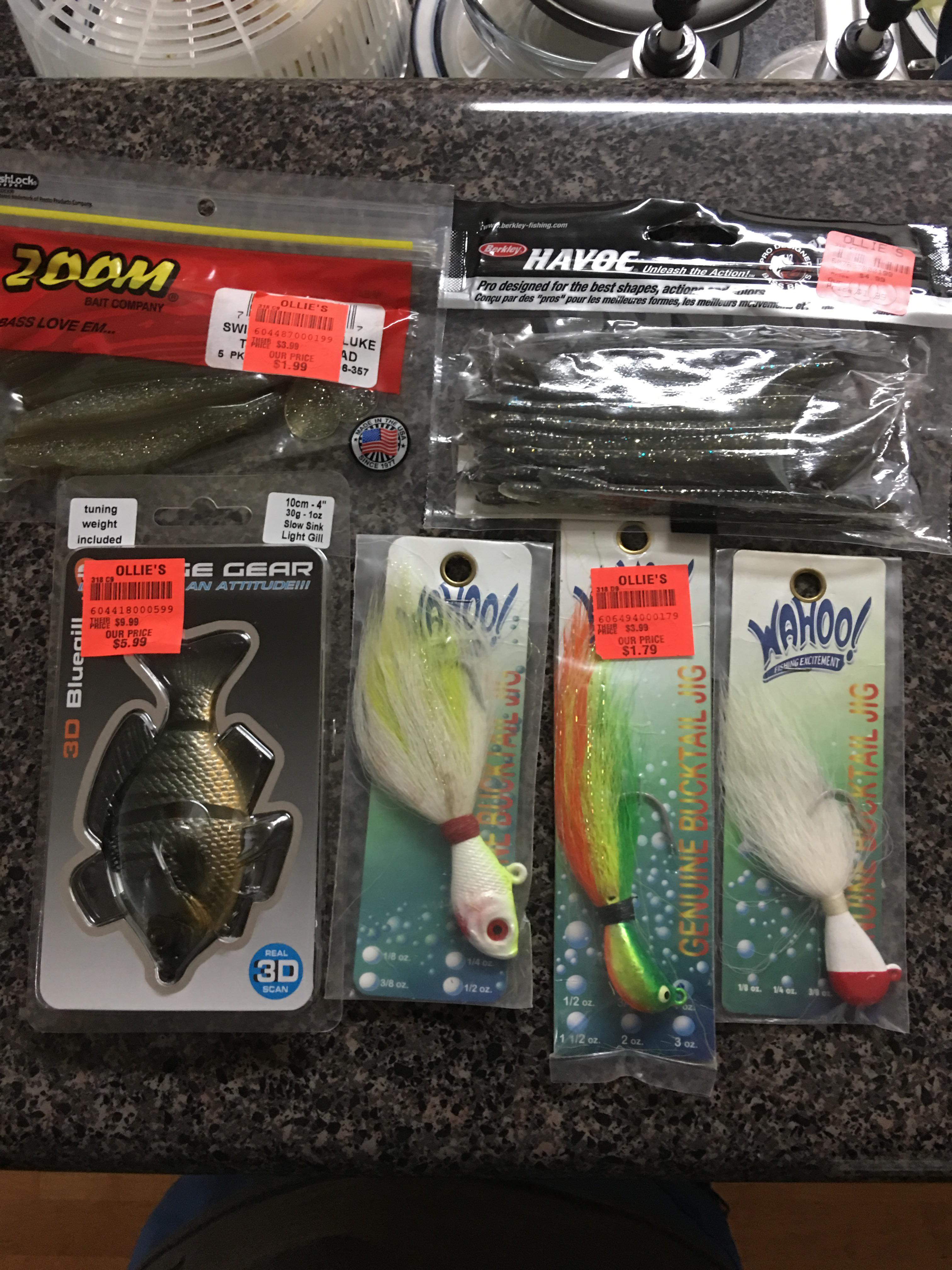 Ollie’s with some pretty nice finds. r/Fishing_Gear