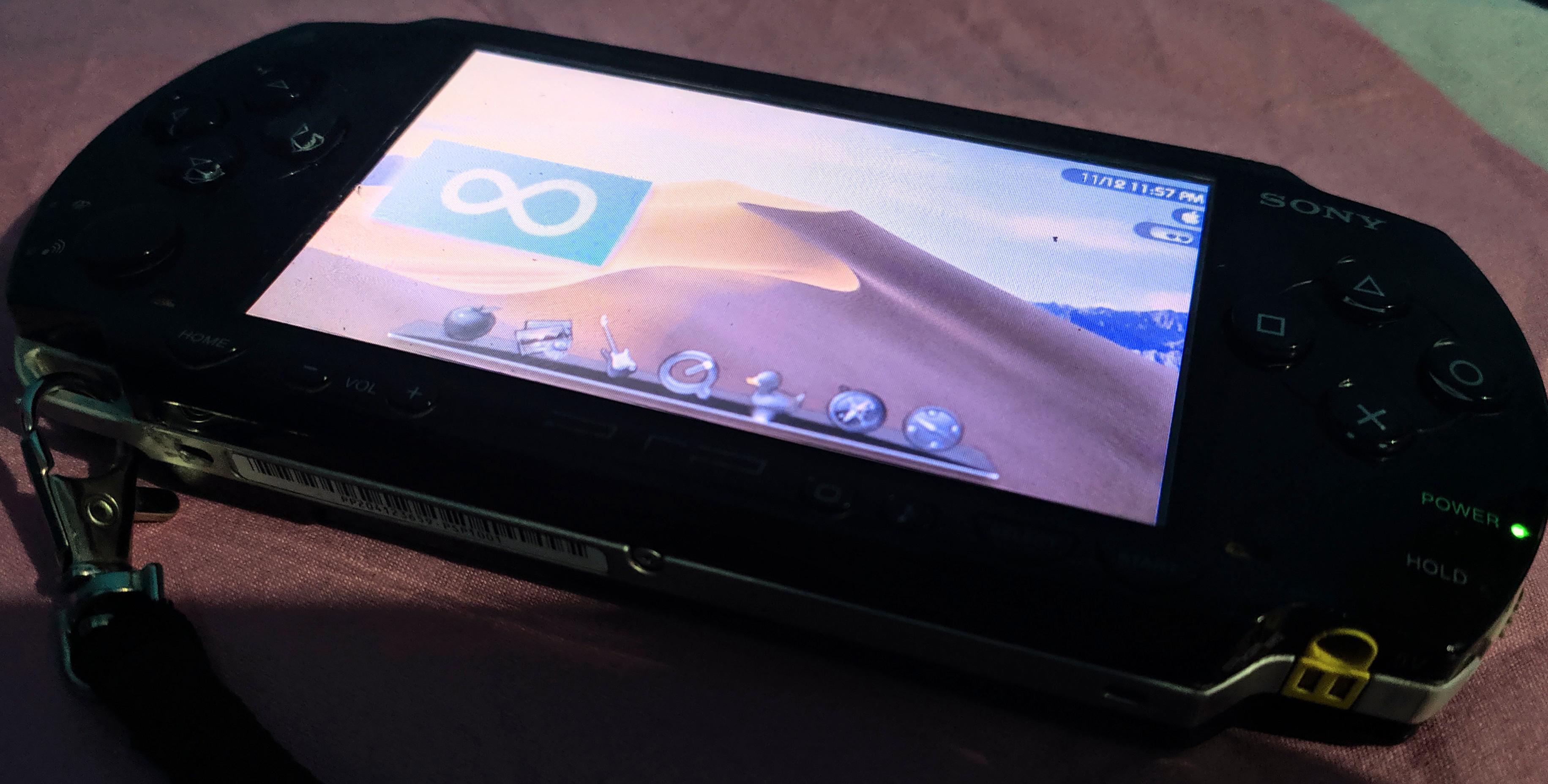 Just Installed Infinity 2.0 ♾️ on my PSP 1001 r/PSP