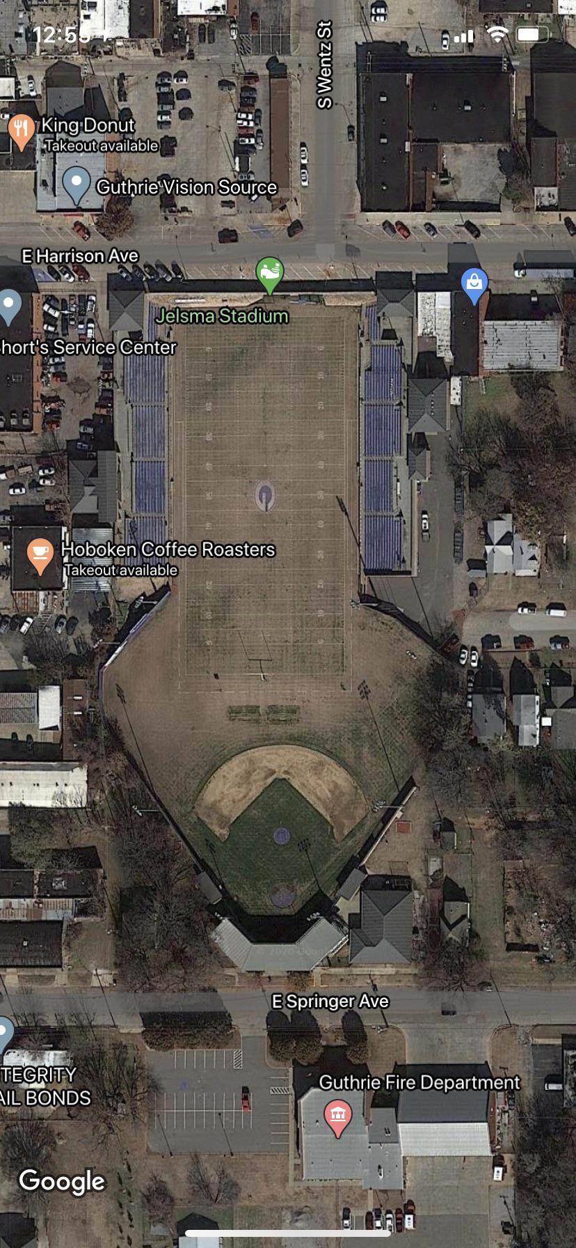 Since we’re doing weird baseball fields, I present Jelsma Stadium in