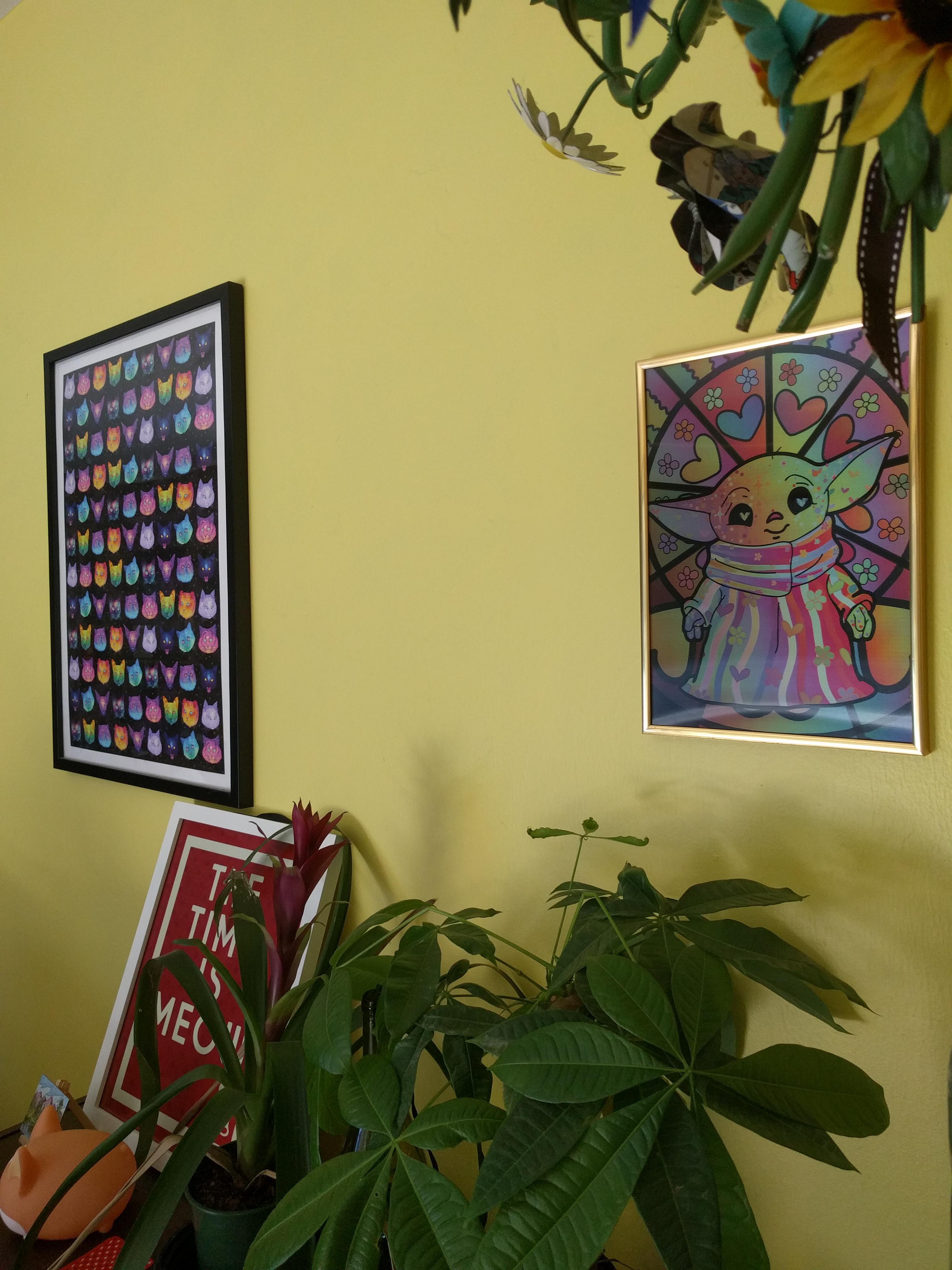 Using the Force to induce the DMT in his Baby Yoda brain BabyYoda