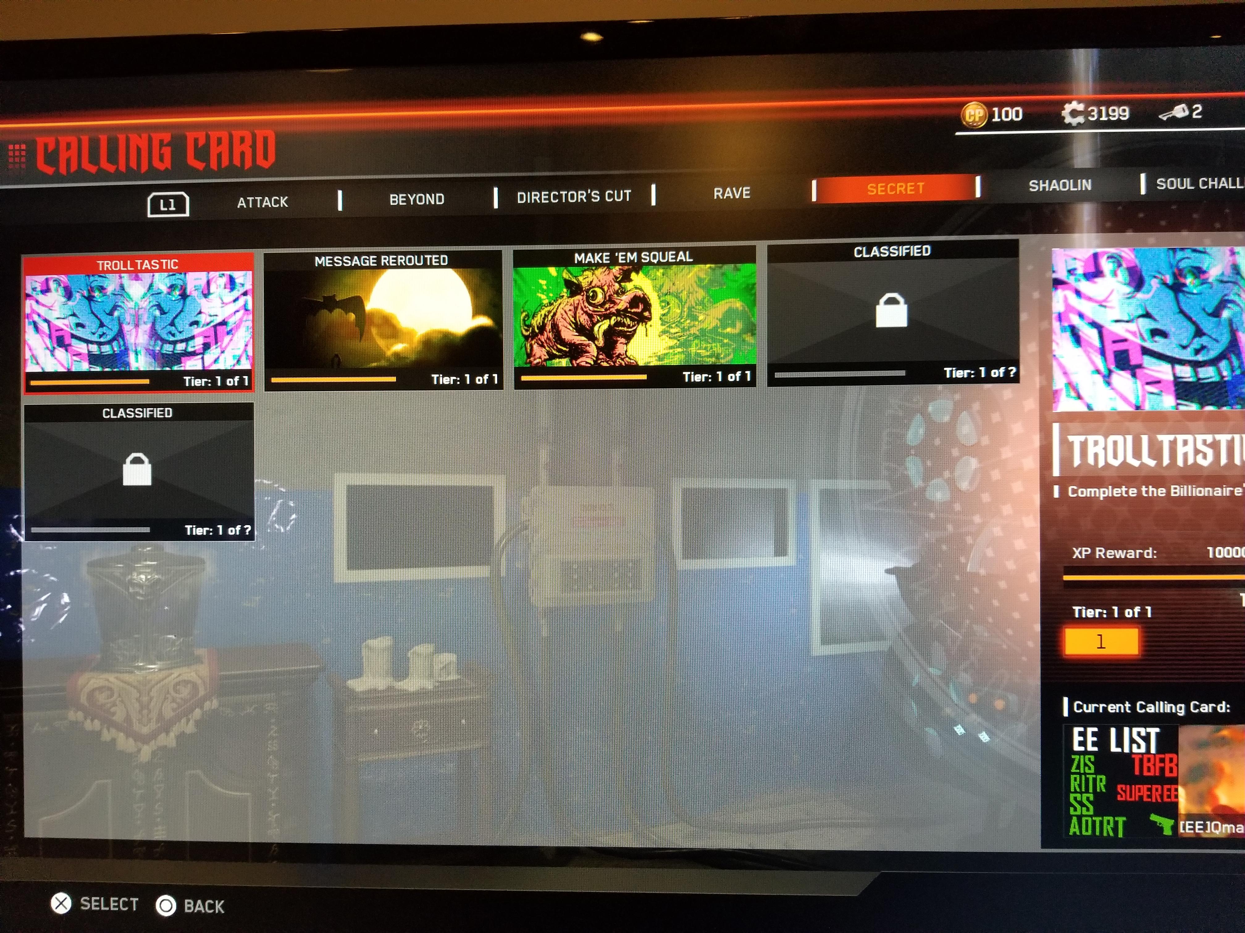 2 new secret calling cards! CODZombies