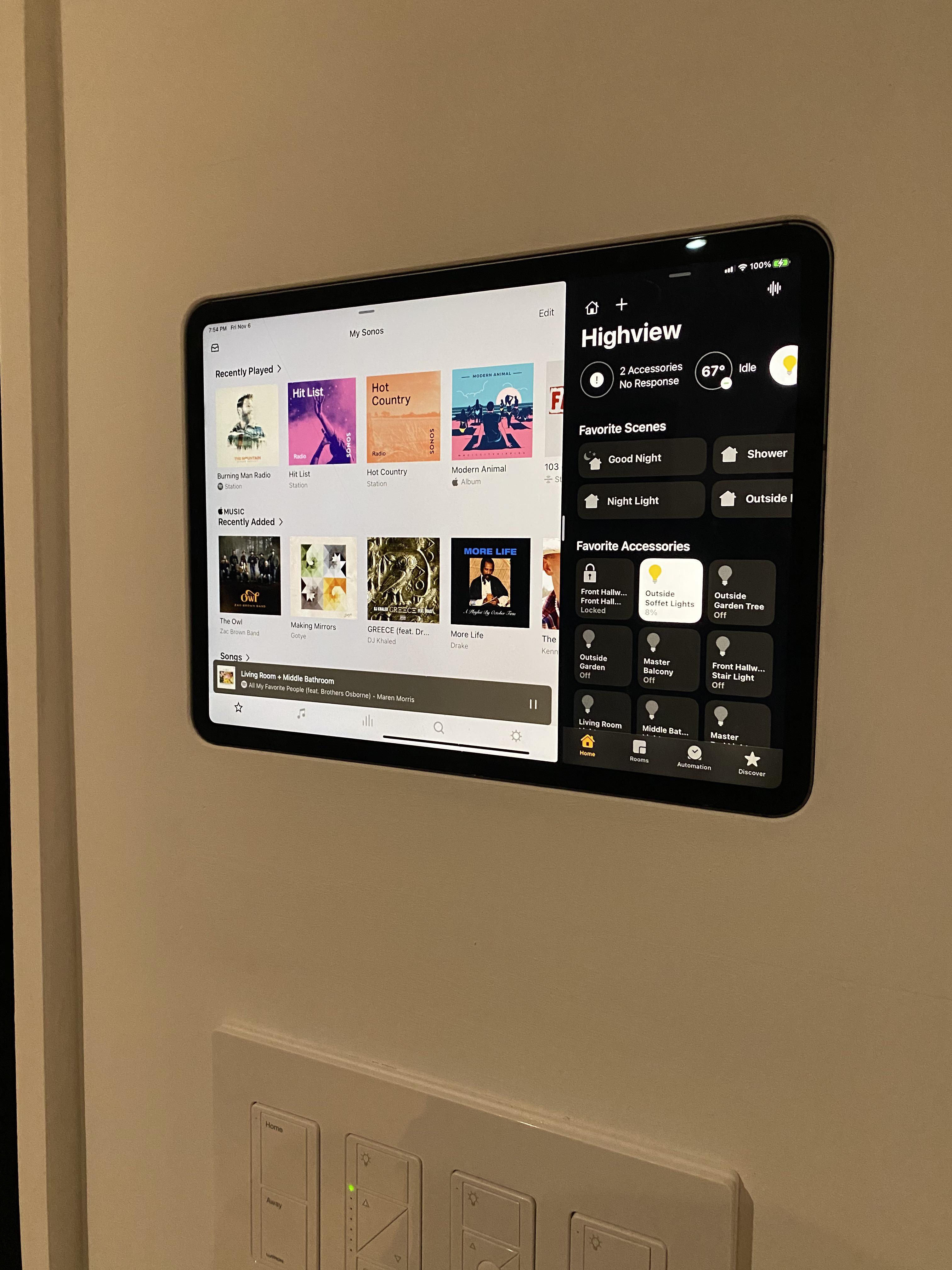 Homekit smart panel r/smarthome