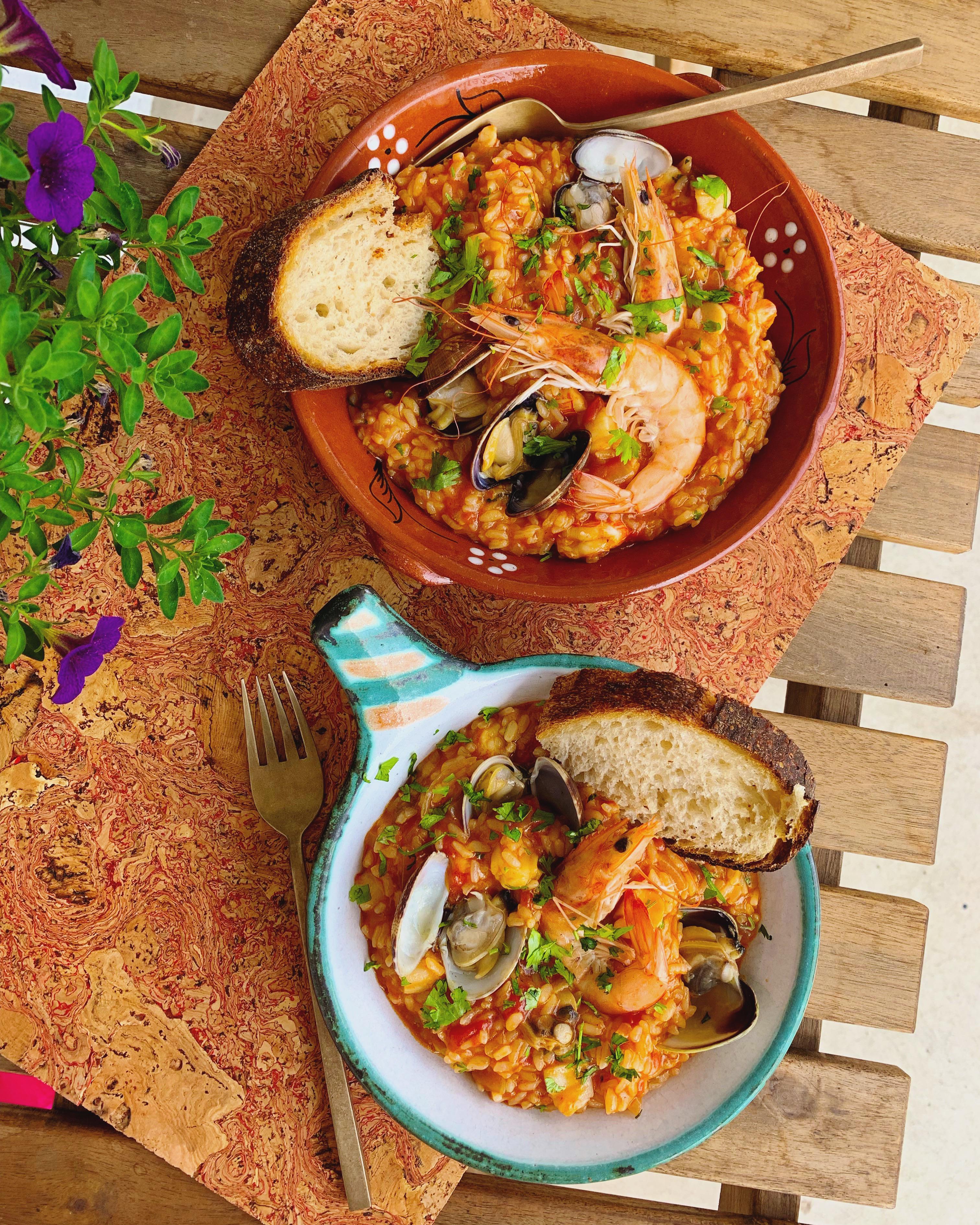 [I Made] Portuguese seafood rice! (arroz de marisco) r/FoodPorn