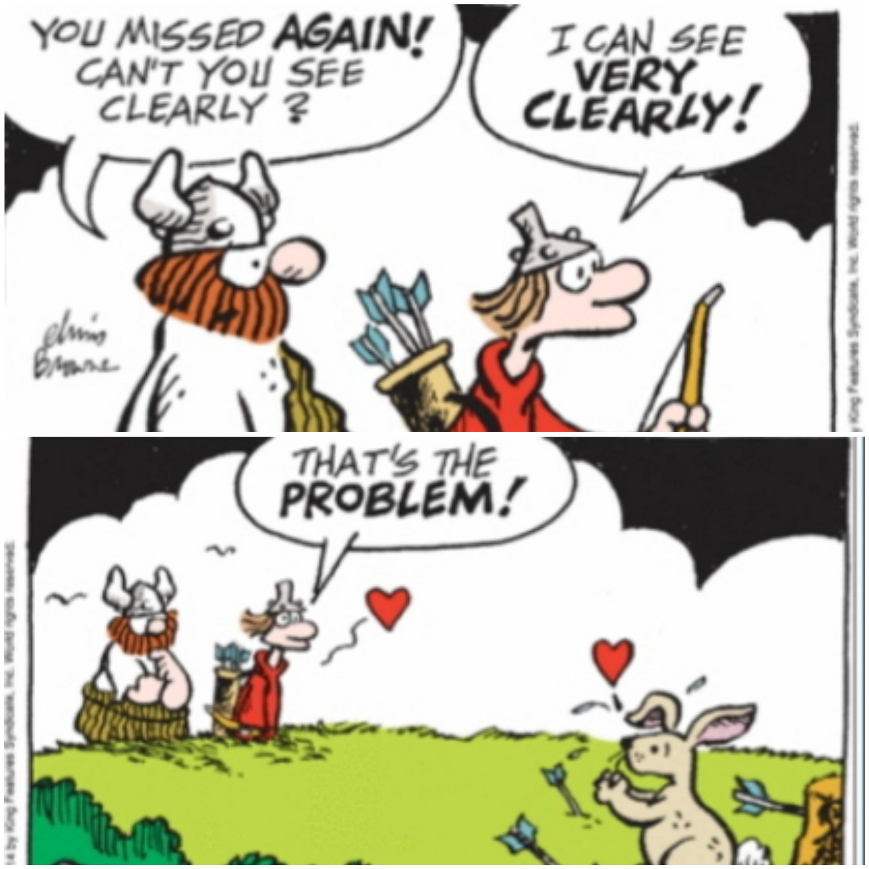 I loved seeing this Hagar the Horrible in my Sunday comics years ago