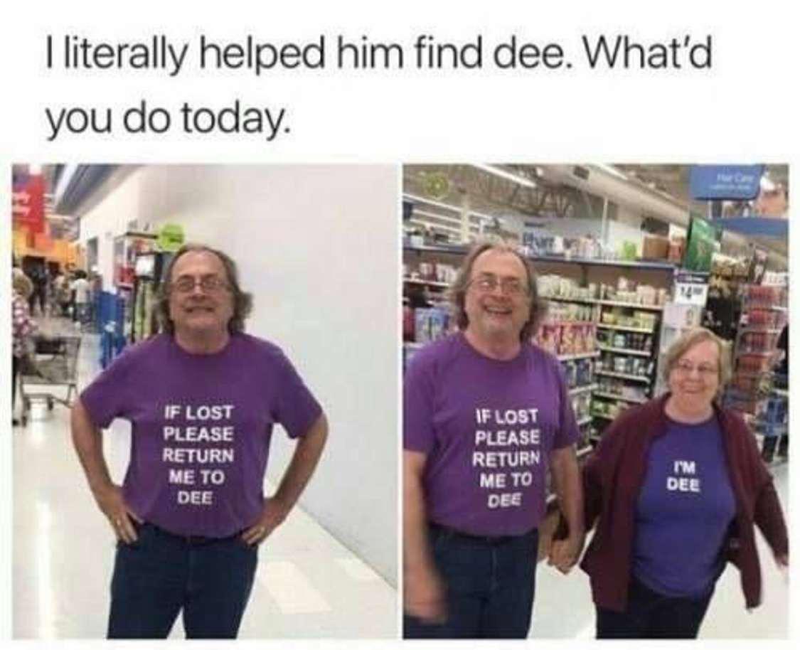 Where is your man dee? r/MadeMeSmile