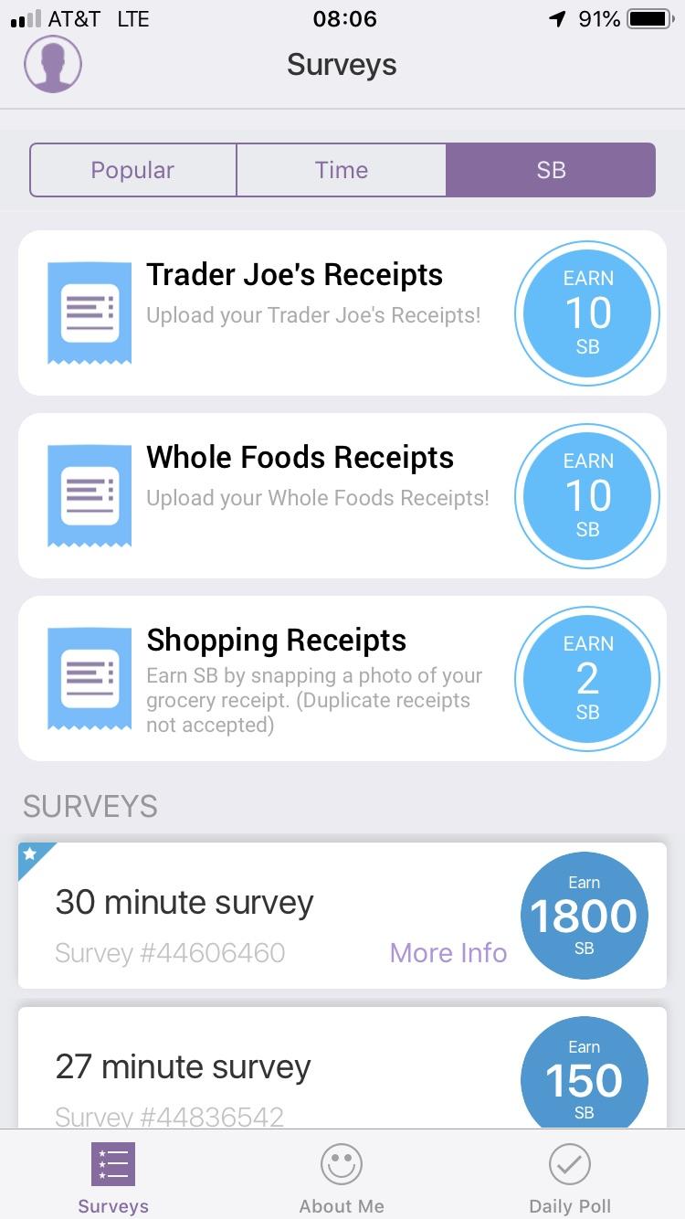 Swagbucks Scan Receipts Master of Documents