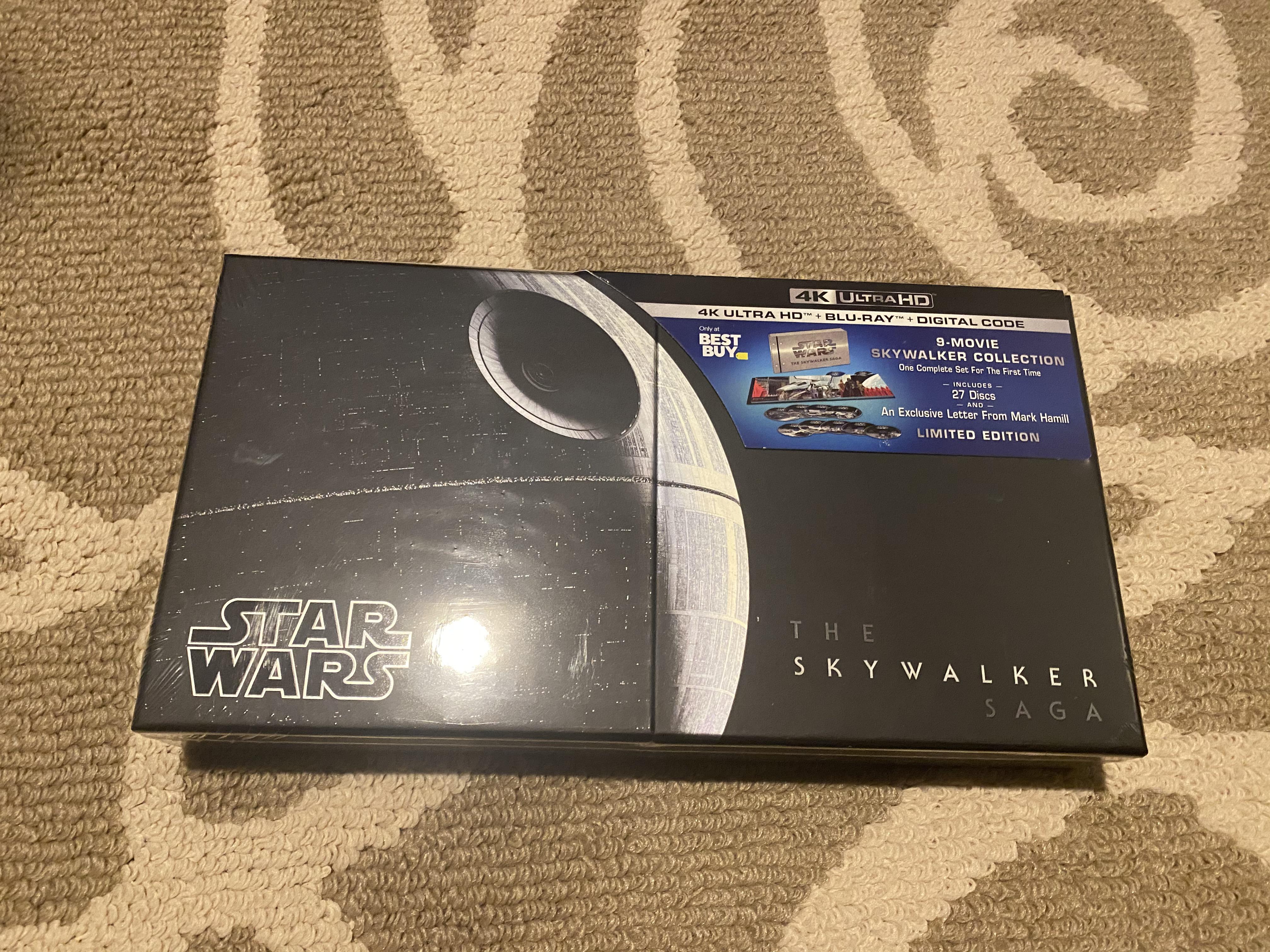 Sky walker Saga came a few days early!! StarWars