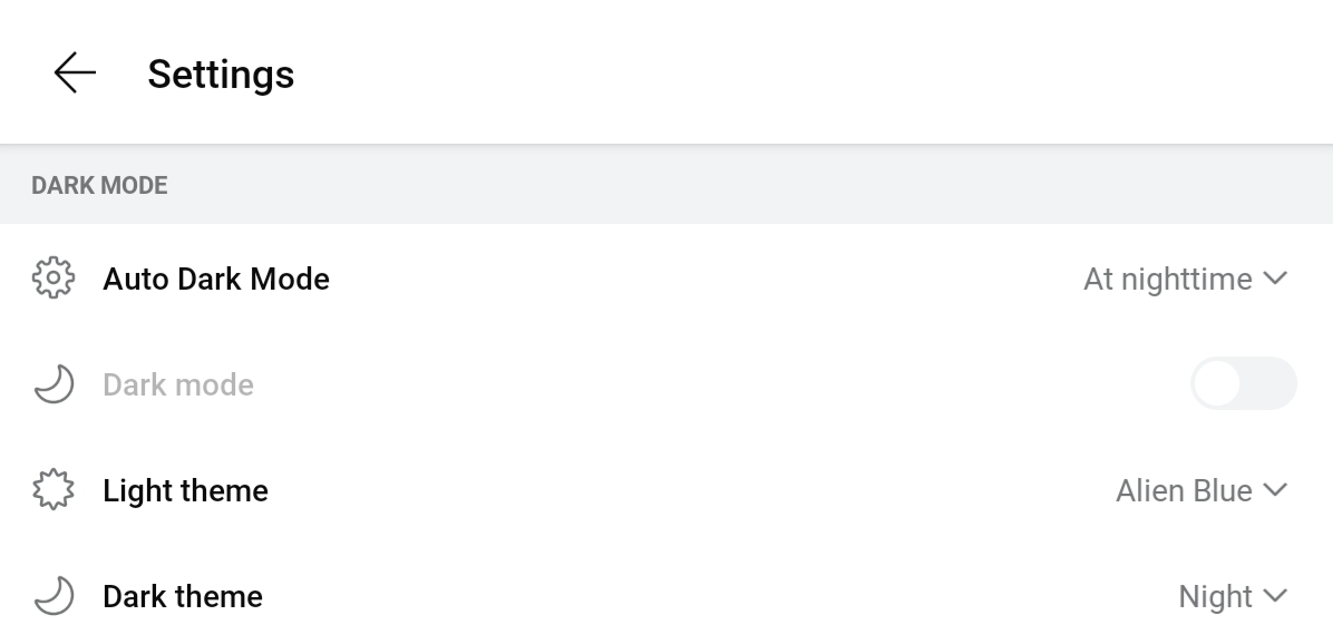 guys... why am I not allowed to turn on dark mode? My eyes are burning