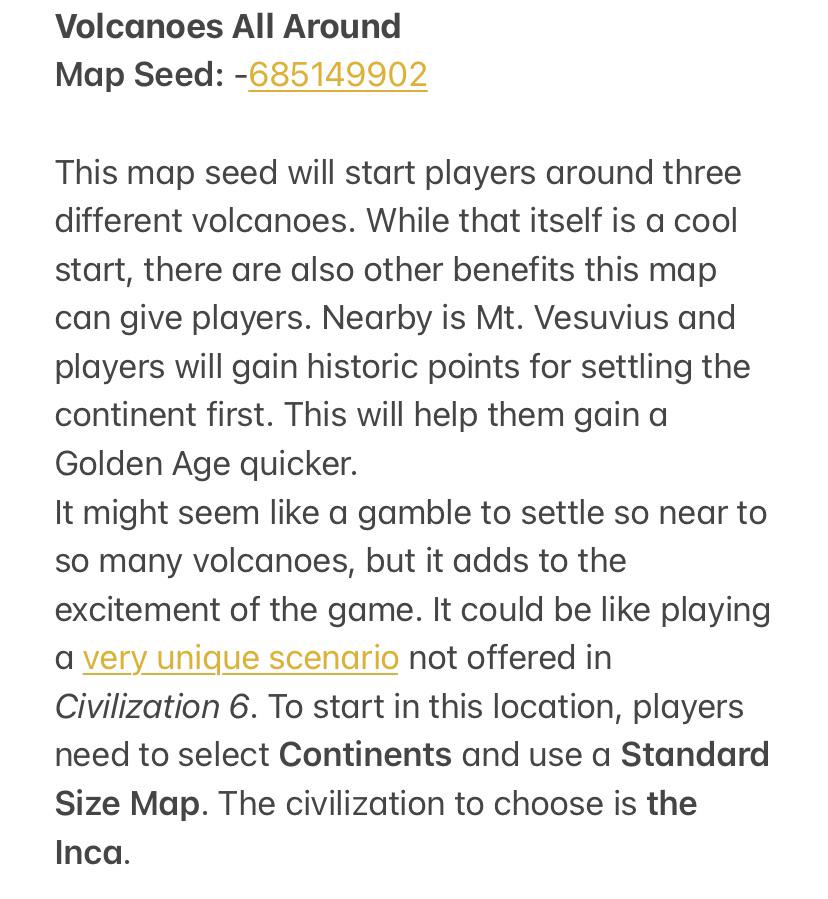 How do Seeds work? I tried this twice with different results, mountains
