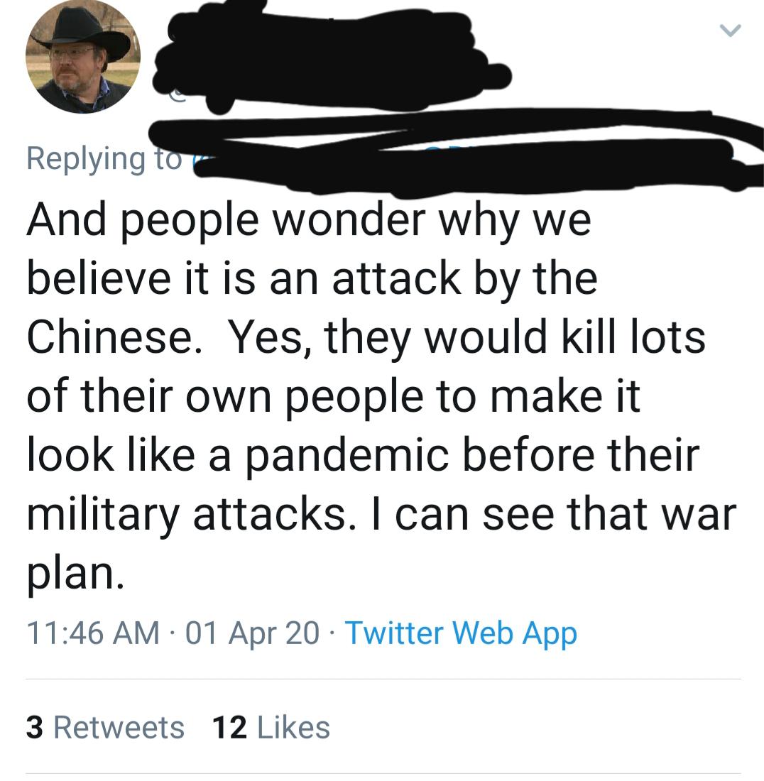 Armchair warrior sees through the strategy r/insanepeoplefacebook