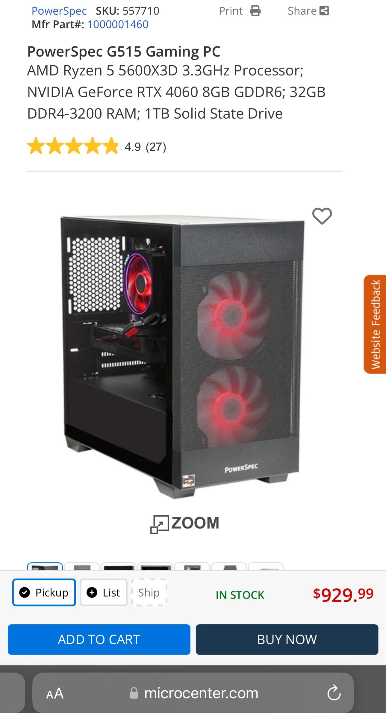 Is this gaming pc worth for 790? r/PcBuild