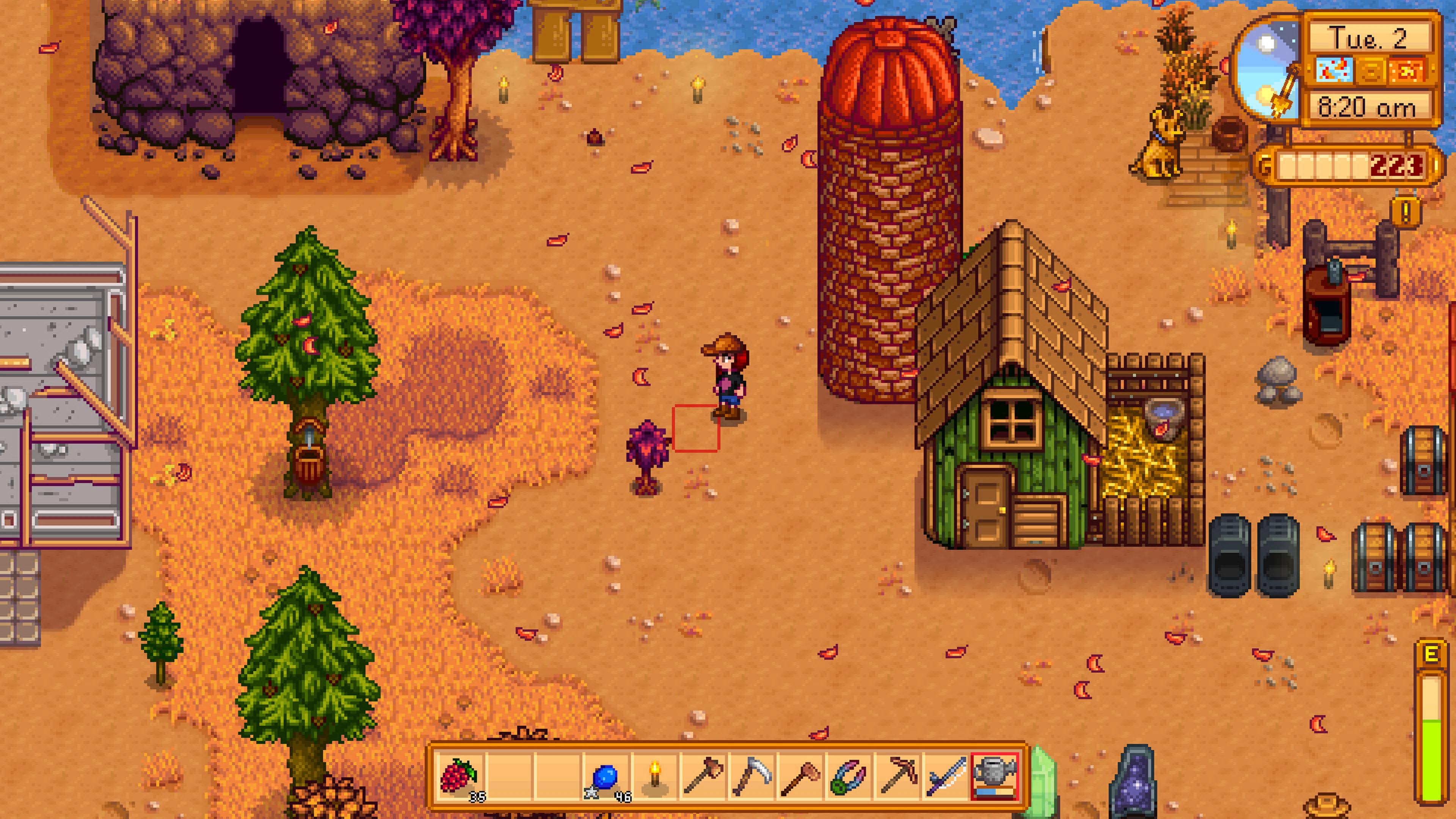 Why won't my orange tree grow? r/StardewValley