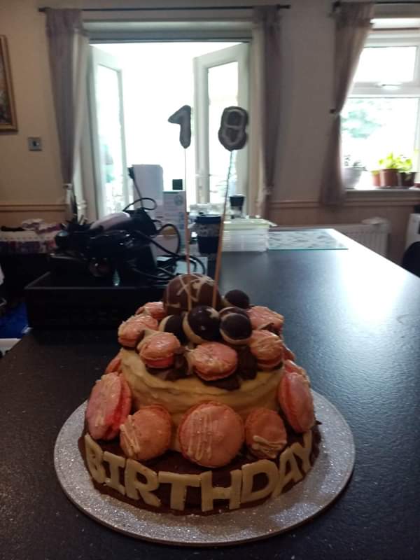 A cake I made for my birthday last month Cakes