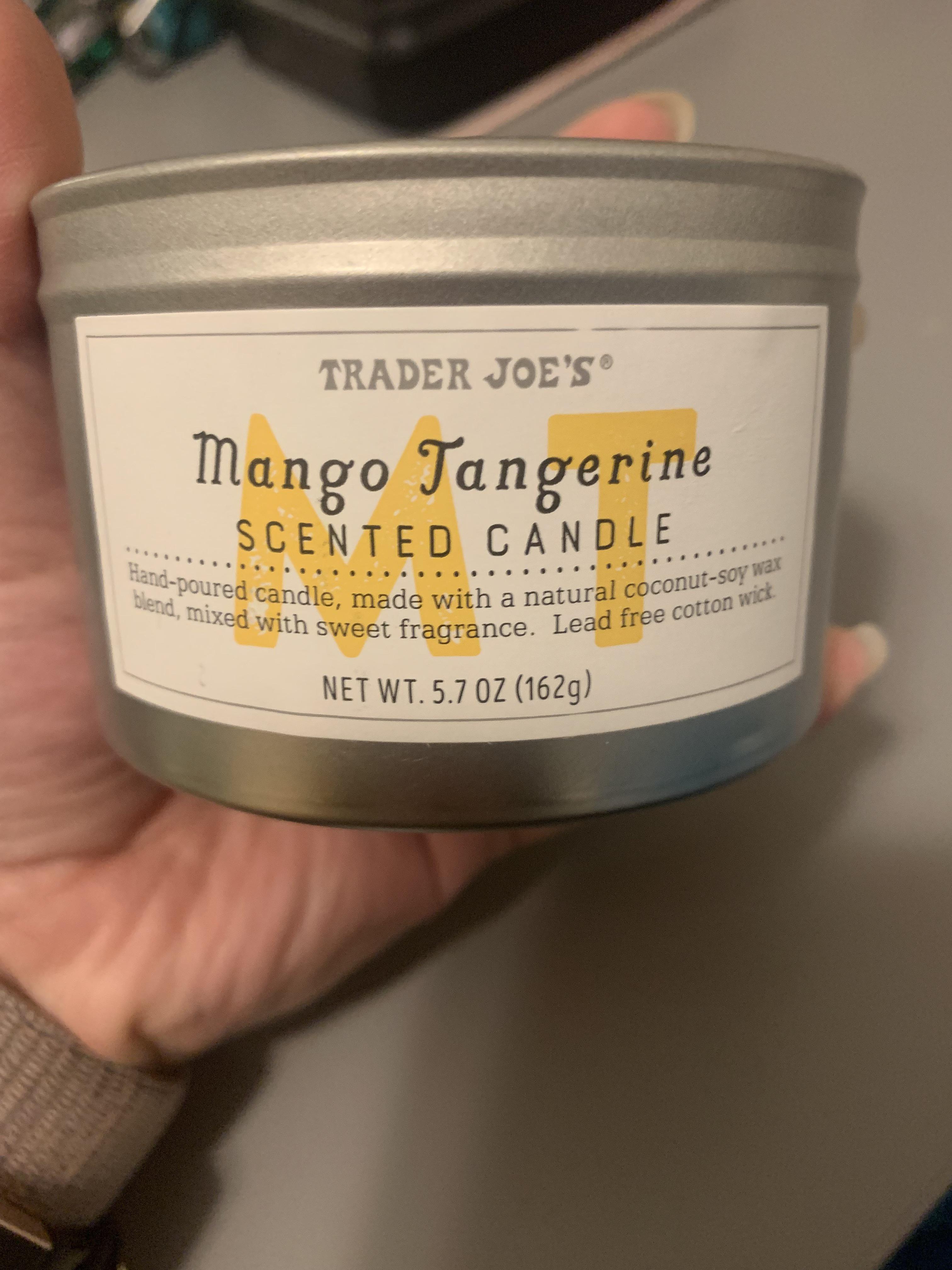 Mango Tangerine candle = Anthropologie Volcano candle r/traderjoes