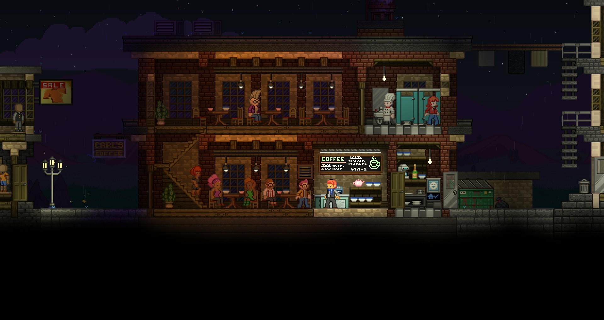 BOTW InnerCity Coffee Shop starbound