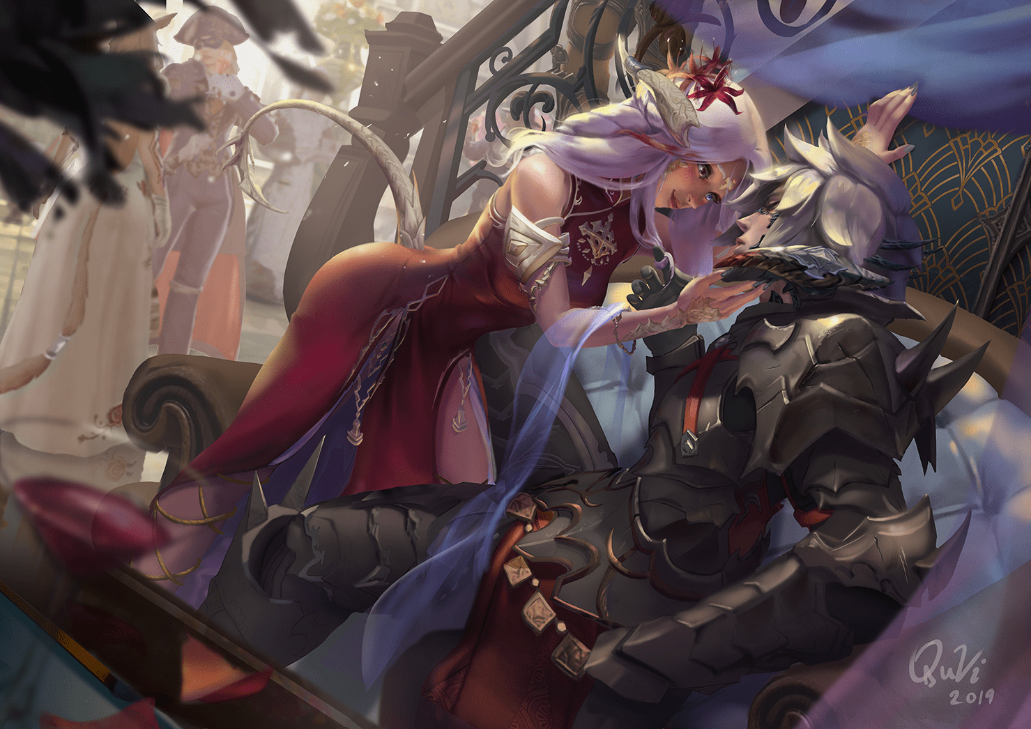 654 best r/ffxivart images on Pholder Commission Nefirian )