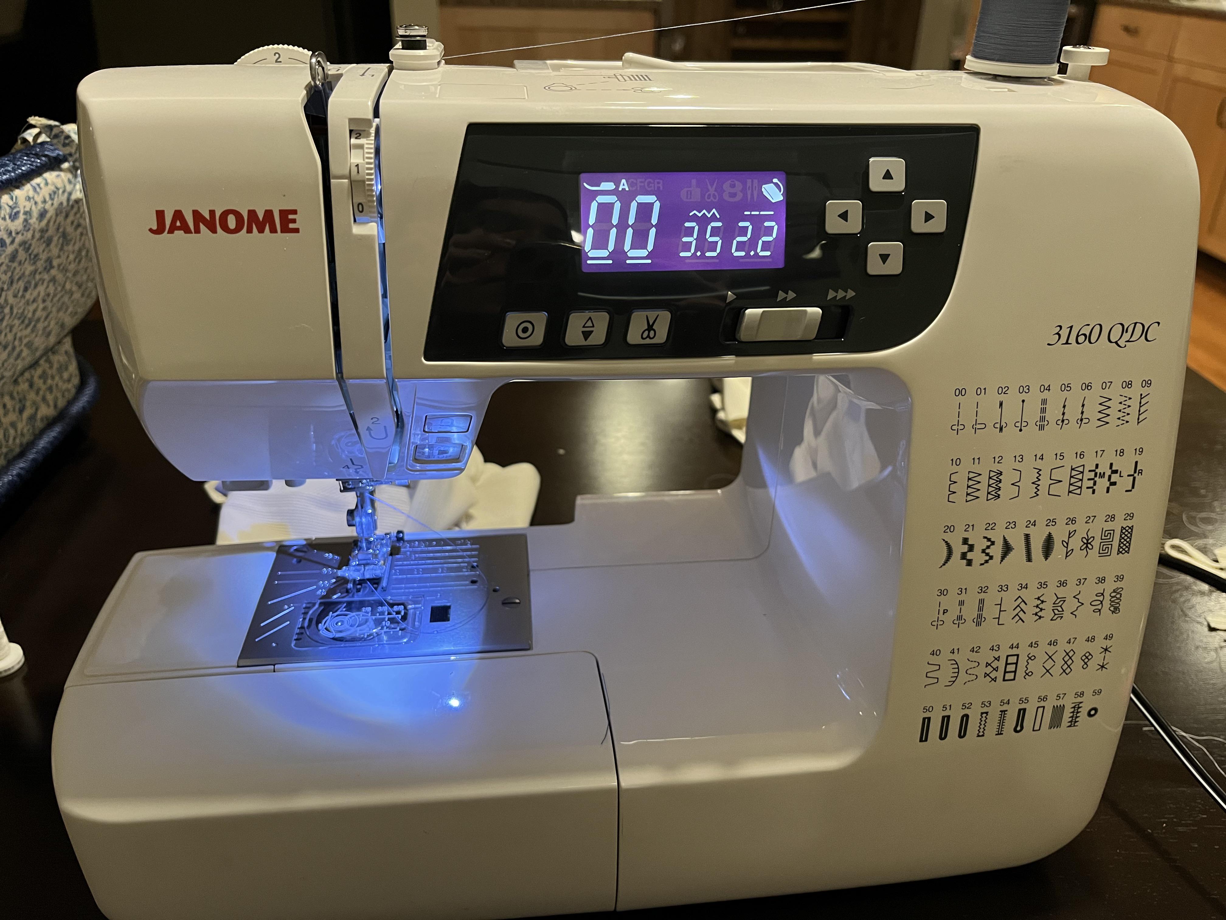 Top Thread Breaking on Janome 3160 QDC r/sewing