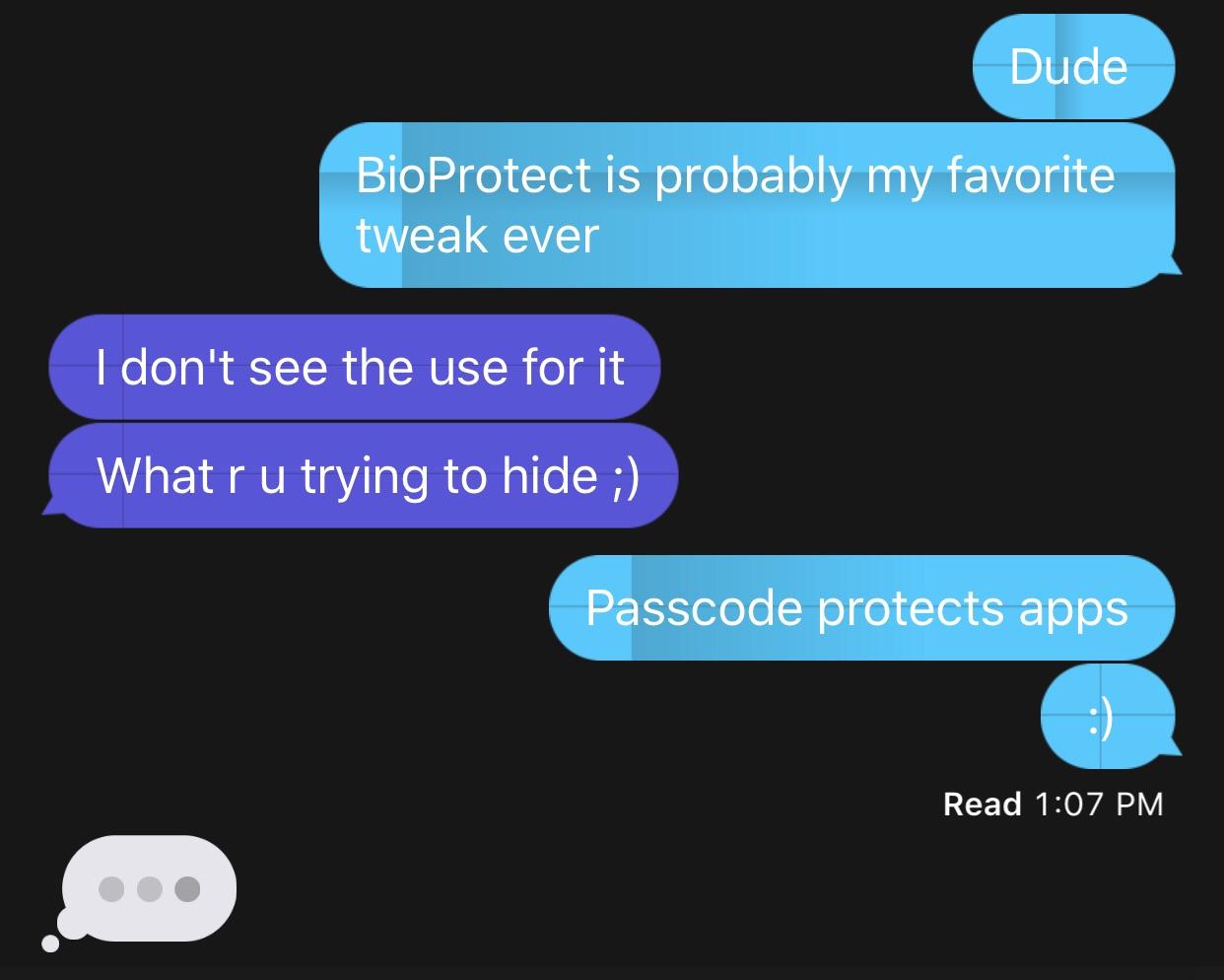 [Question] What is causing these lines through my message bubbles