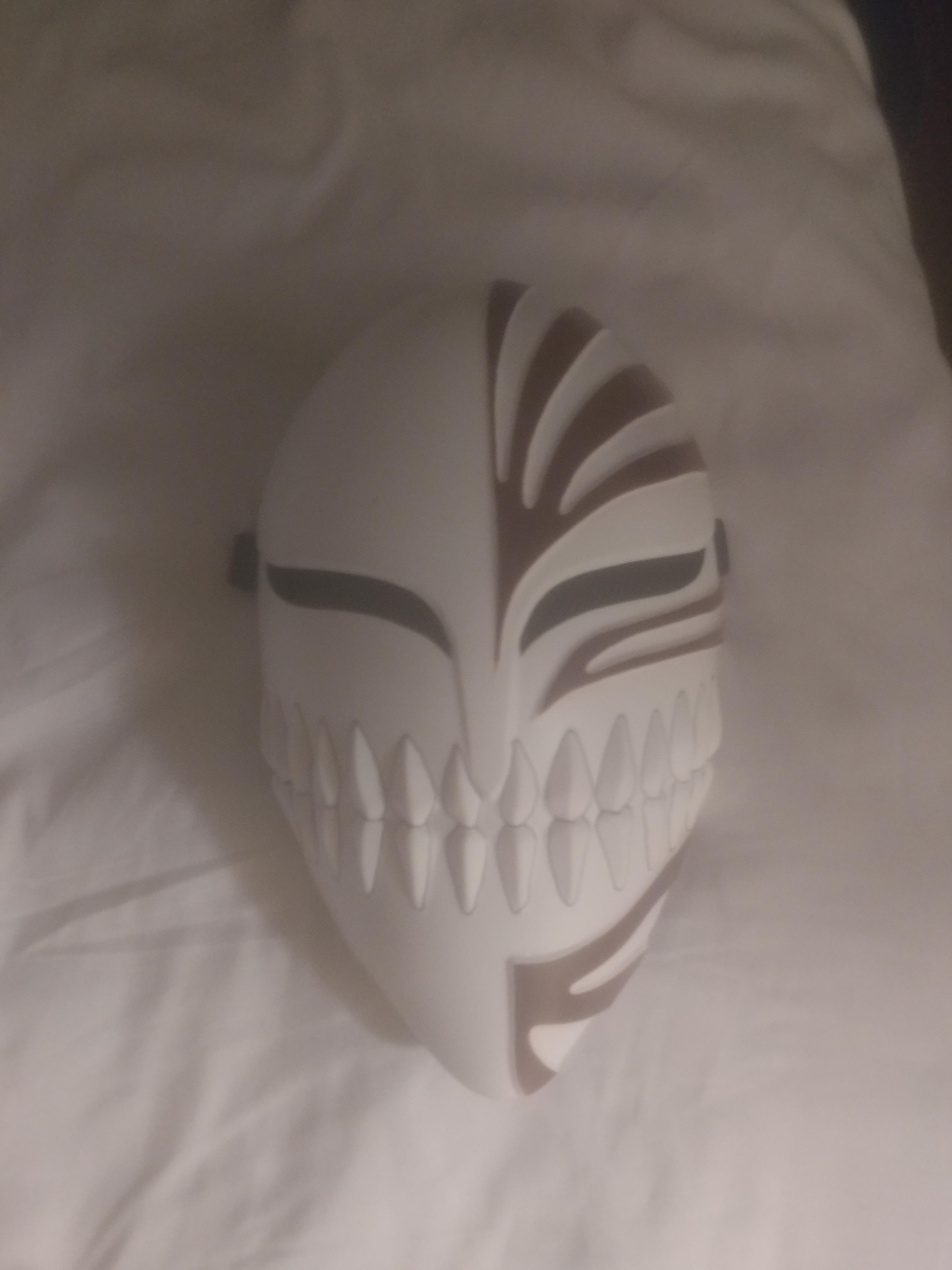 I got ichigo's hollow mask at a Halloween store. r/bleach