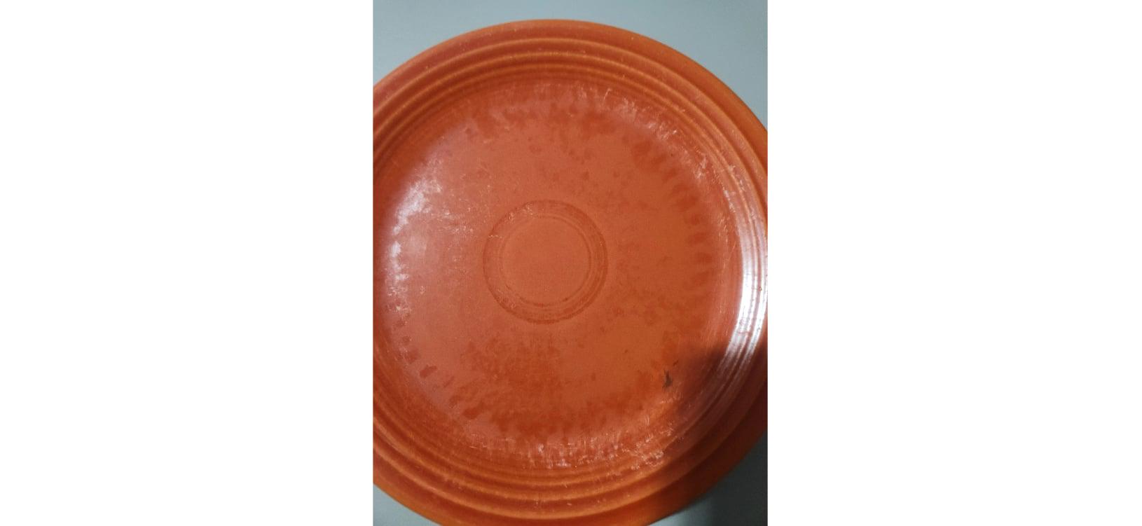 Is there any way to clean/repair worn out pieces of vintage fiestaware