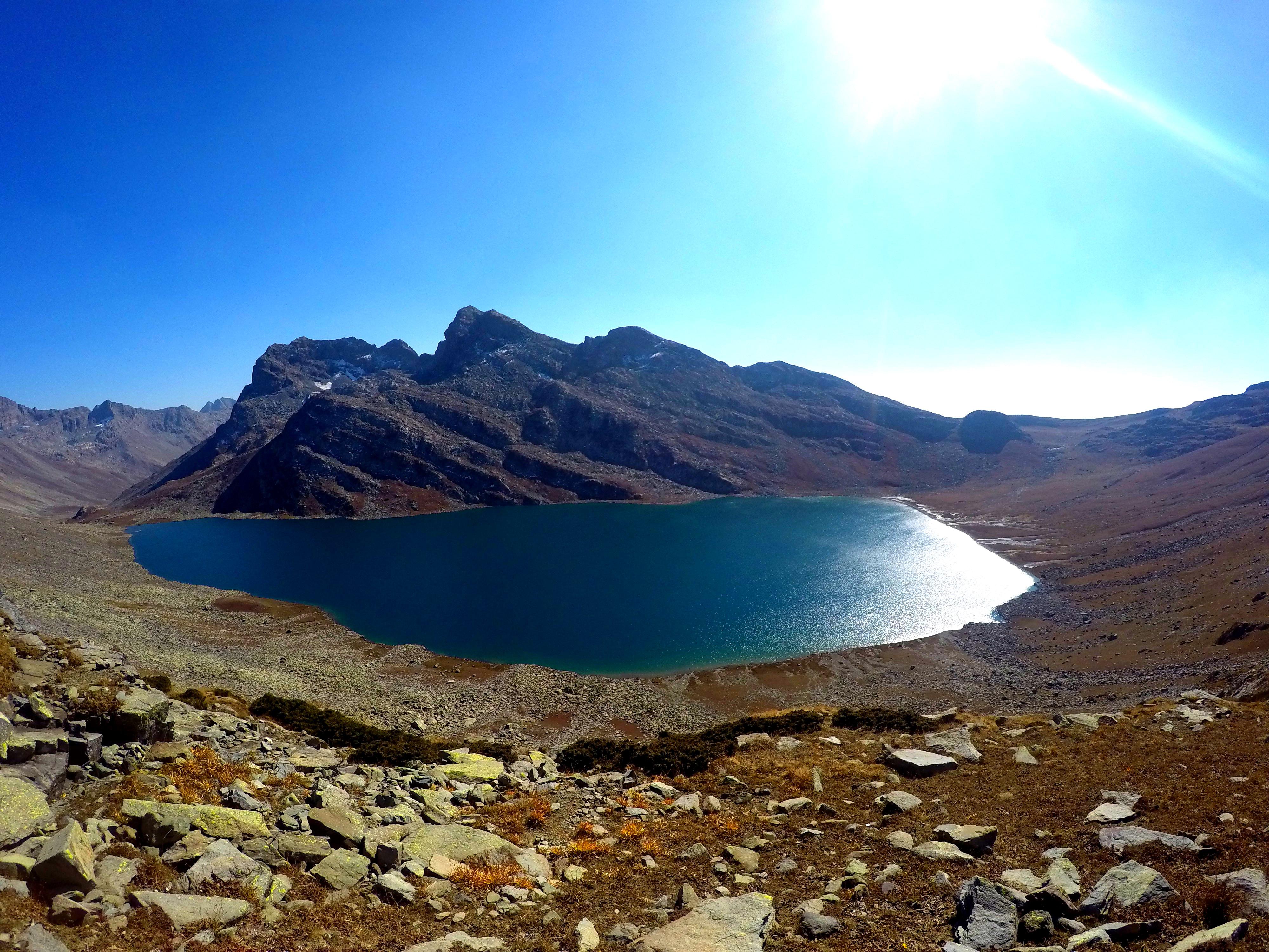 Marsar High altitude Lake Pahalgam Jammu and Kashmir Norh indian