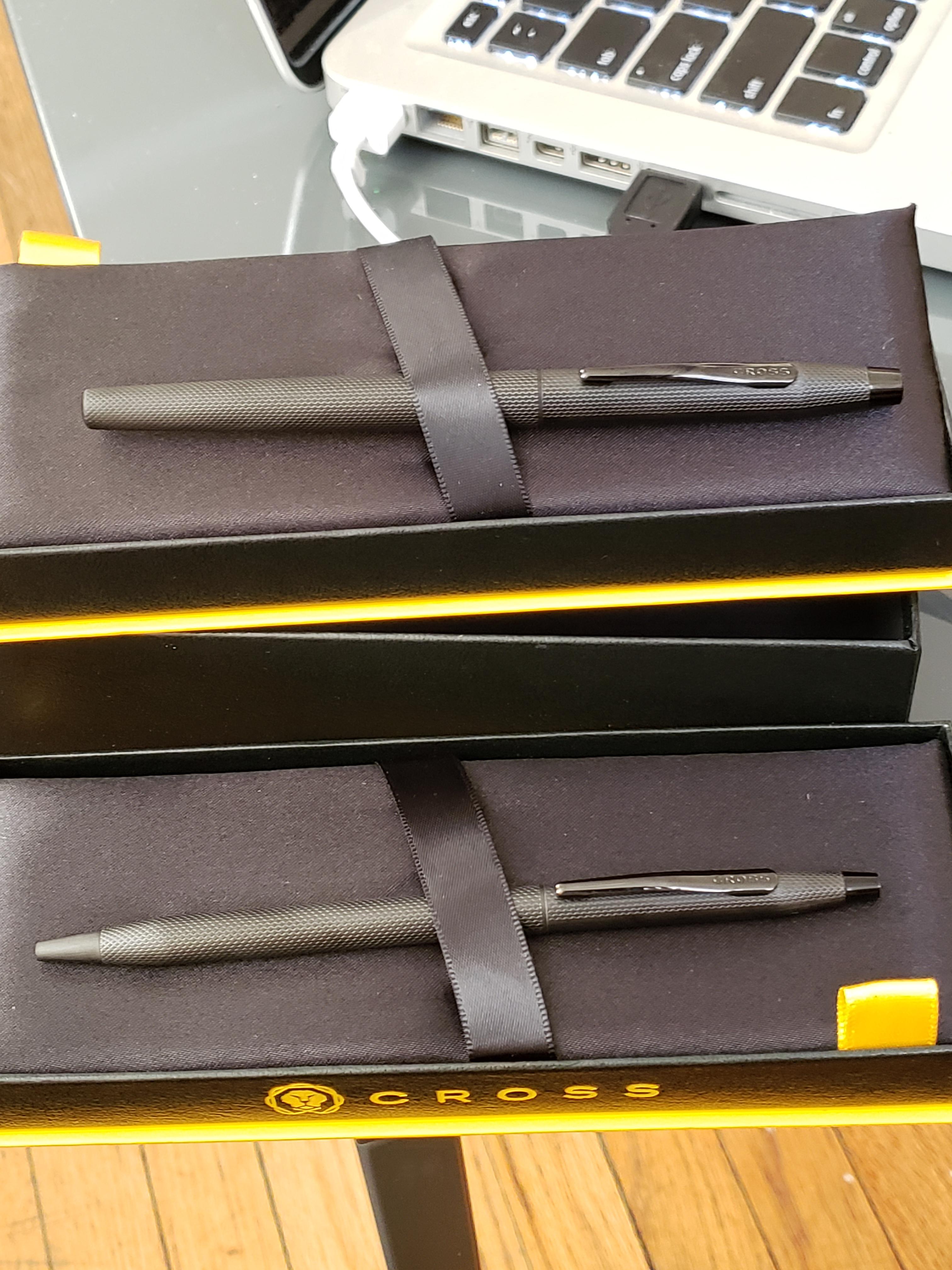 I earned my Ph.D. in Mathematics today and my dad gifted me a Cross