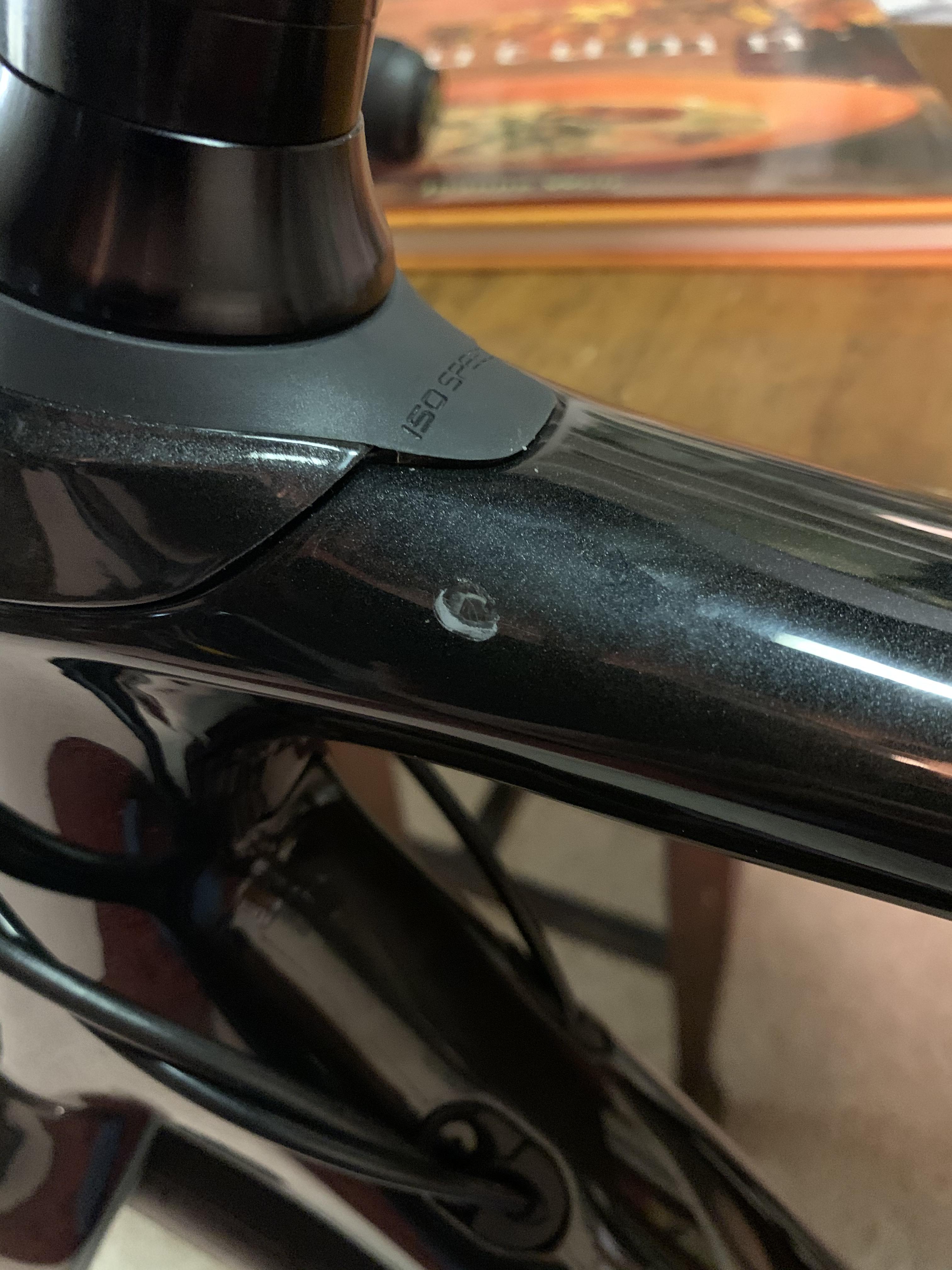 How to repair this paint chip? r/bikewrench