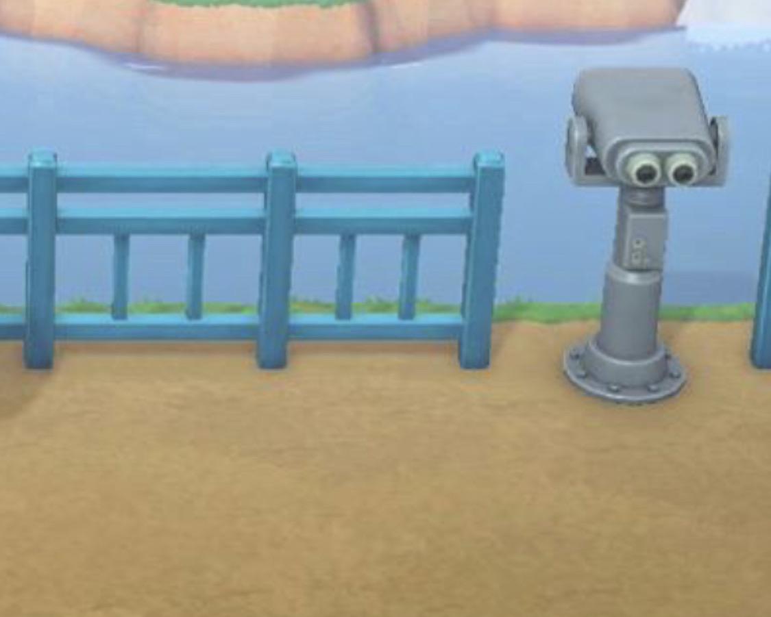 Whats the name of the “telescope” on the right? r/AnimalCrossing