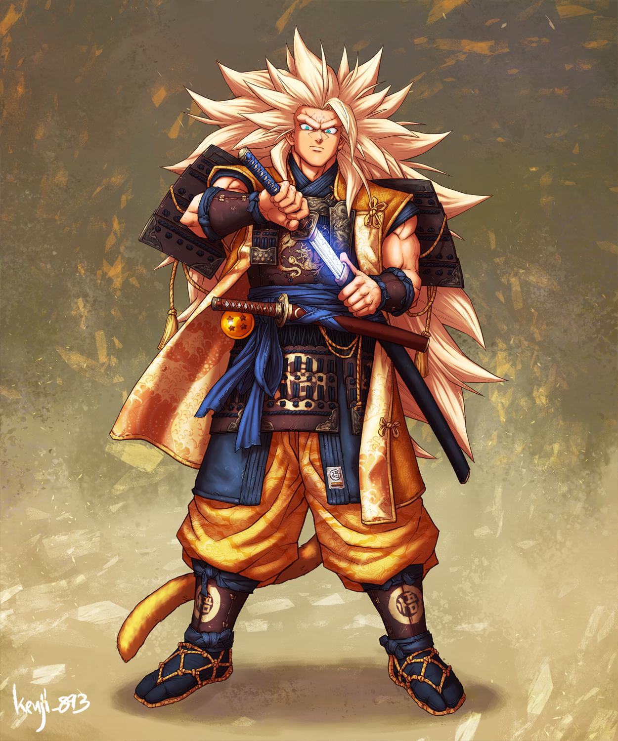 Samurai ssj3 Goku Fanart r/dbz