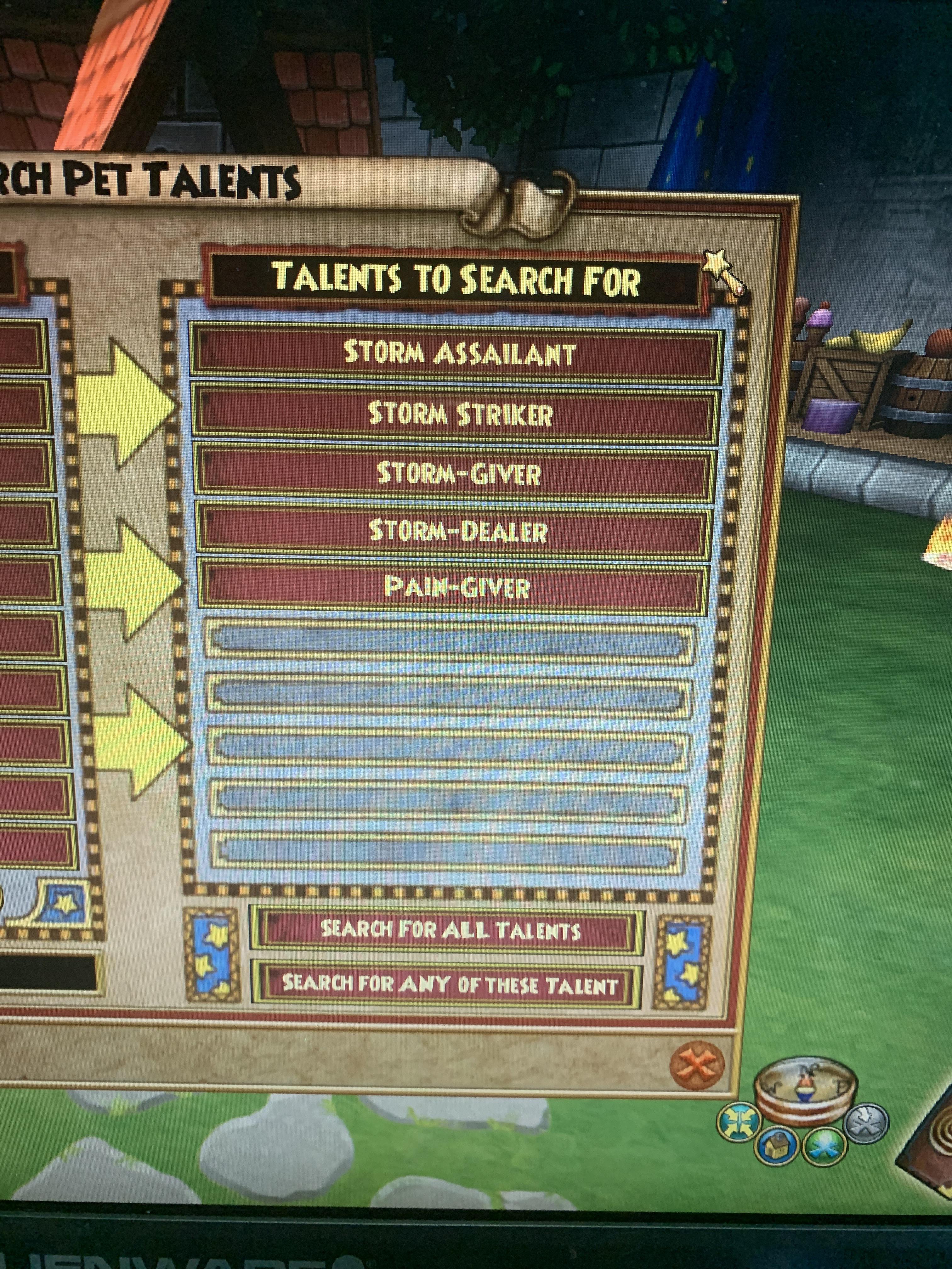 Wizard101 pet talents
